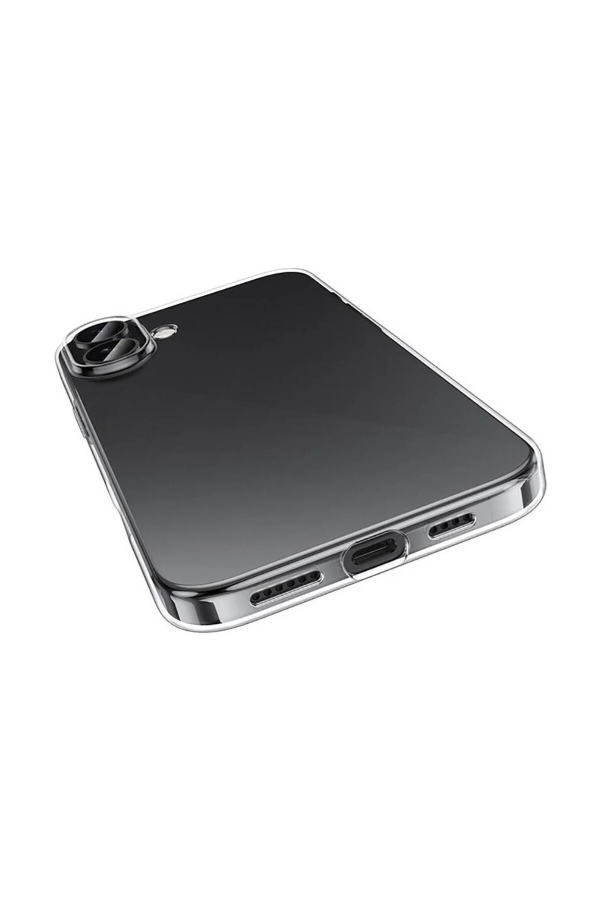 Apple iPhone 16 Pro Max Kılıf Süper Silikon Şeffaf - Logis Görsel 4