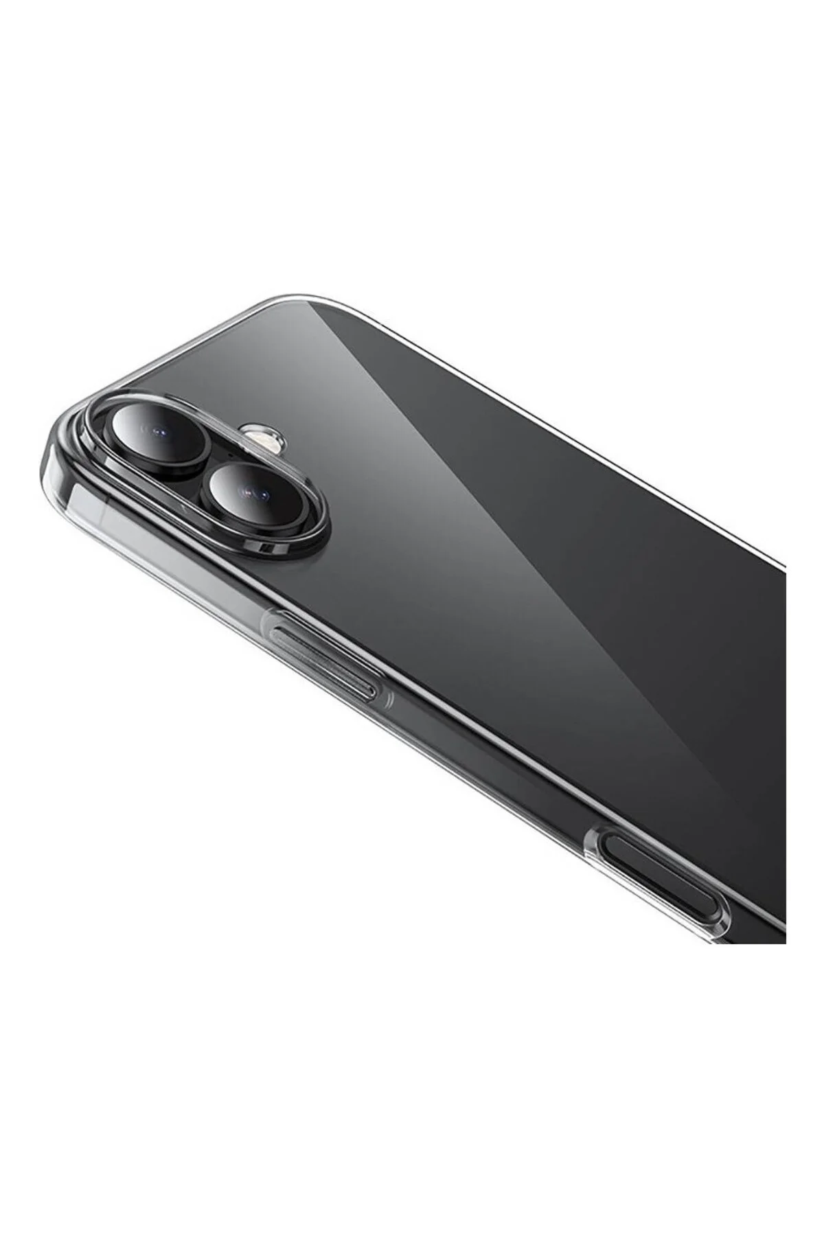 Apple iPhone 16 Pro Max Kılıf Süper Silikon Şeffaf - Logis Görsel 5