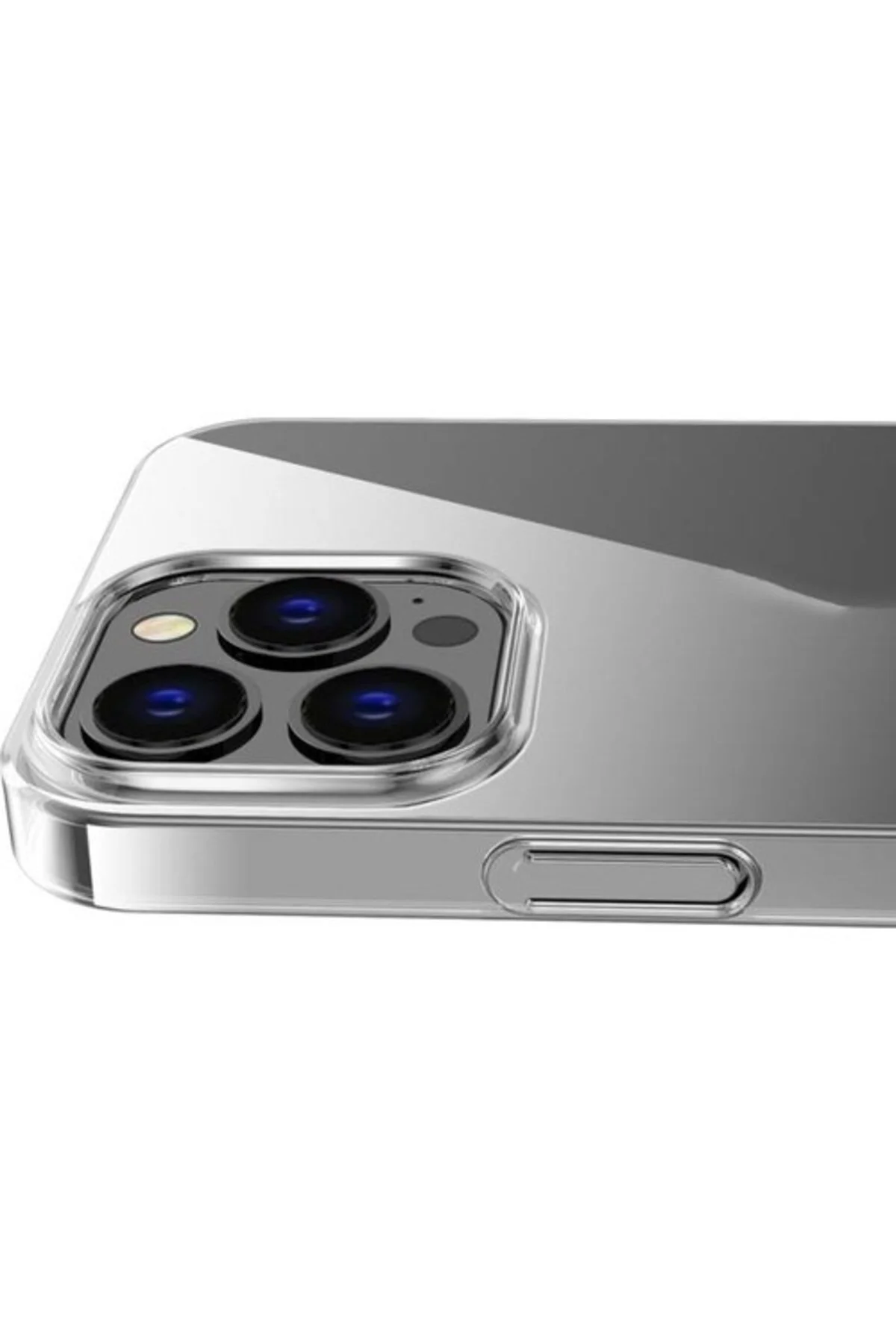 Apple iPhone 15 Ultra Pro Max Şeffaf Kılıf Silikon Koruma - Logis Görsel 3