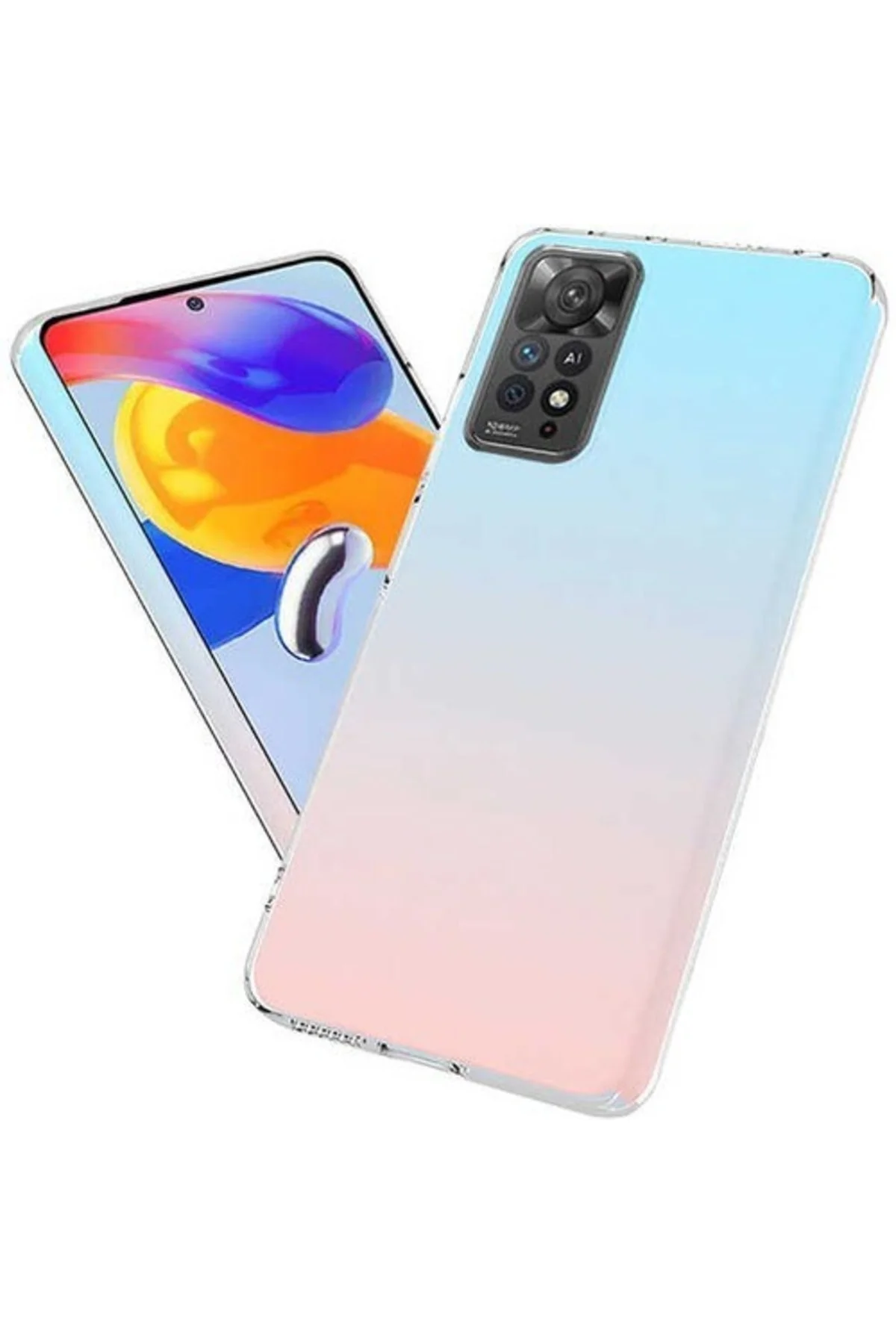 Xiaomi Redmi Note 11s 4g Kamera Korumalı Şeffaf Silikon Kılıf - Logis Görsel 2