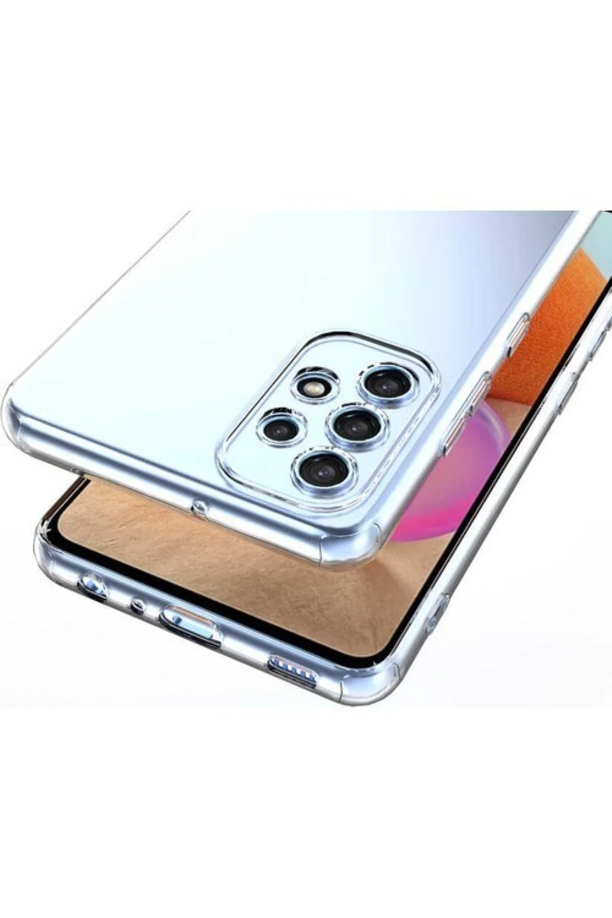 Samsung Galaxy A23 Uyumlu Ultra Ince Kamera Korumalı Şeffaf Silikon Kılıf - Logis Görsel 2