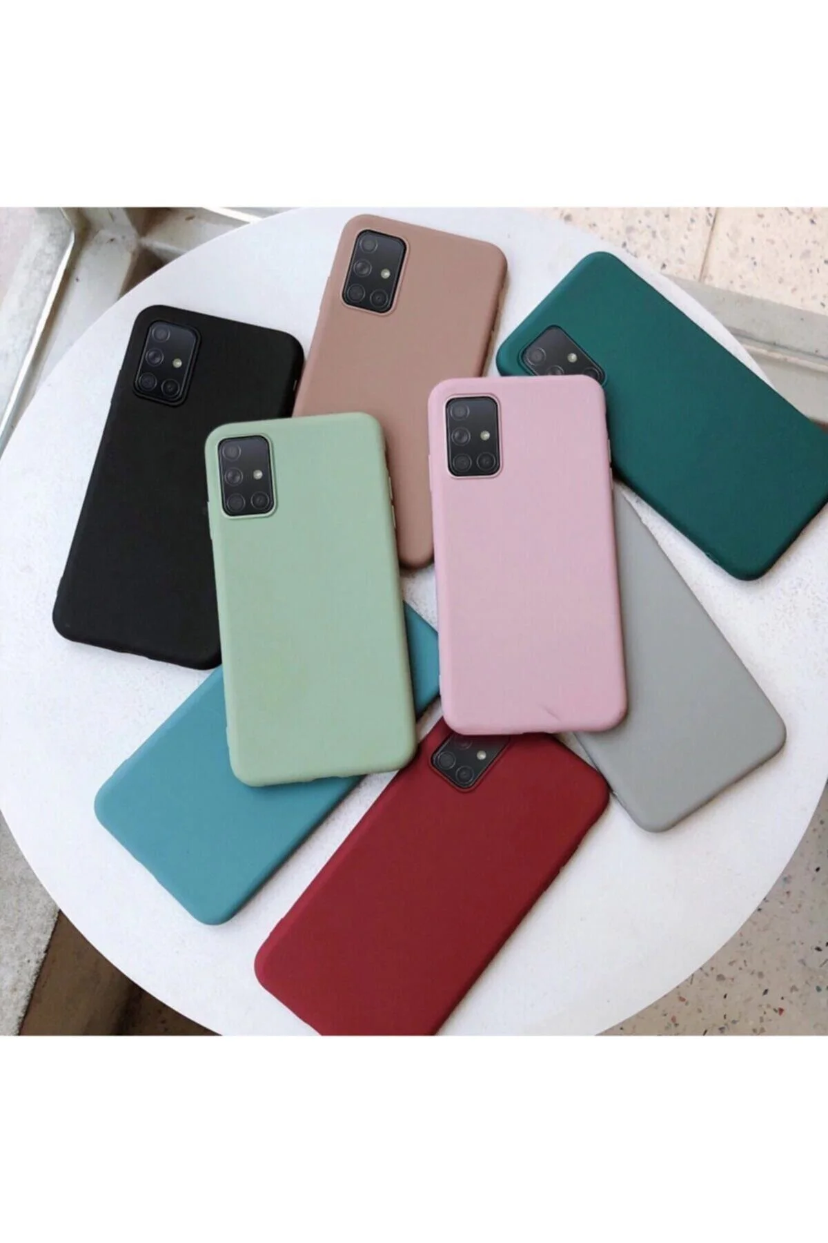 Samsung Galaxy A52 Kılıf Velvet Içi Kadife Lansman Silikon - Logis Görsel 3