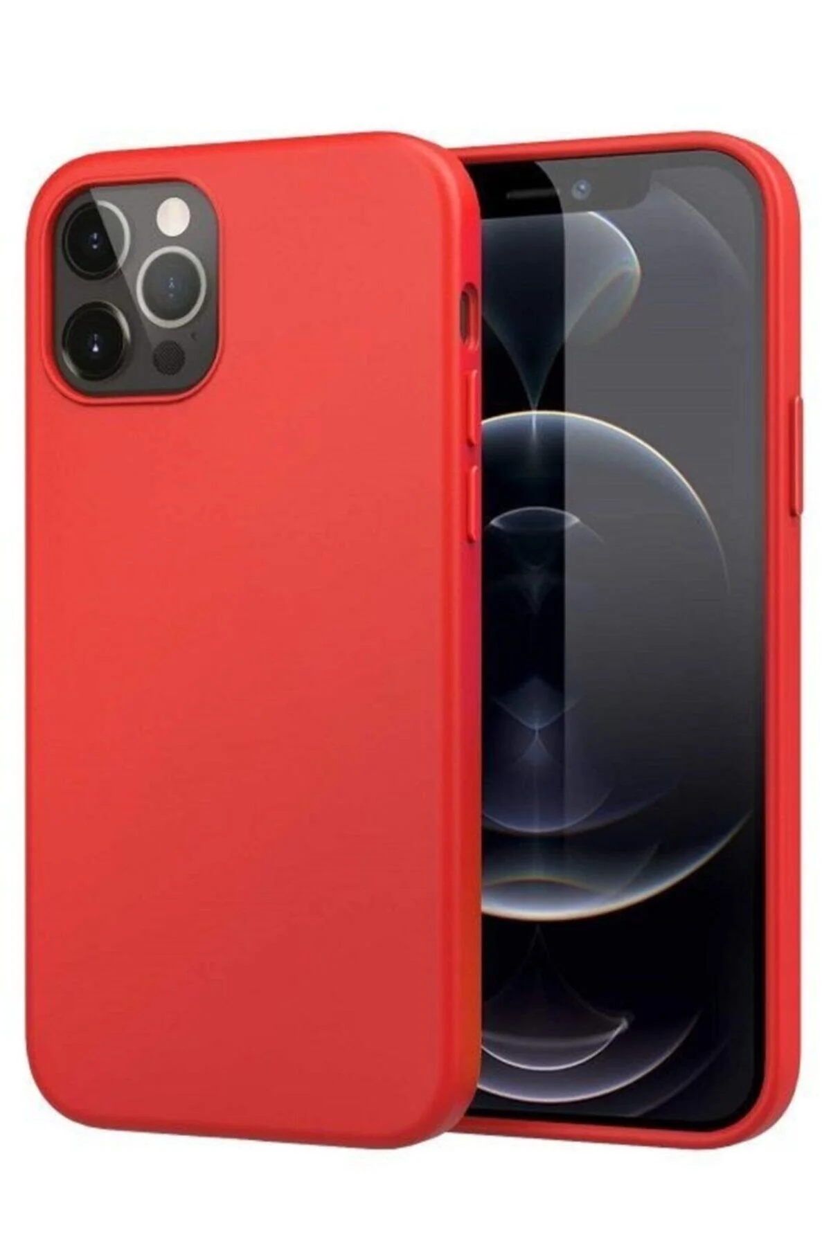 Iphone 12 Mini 5.4 Kılıf Içi Kadife Silikon Lansman Tam Koruma - Logis Görsel 7