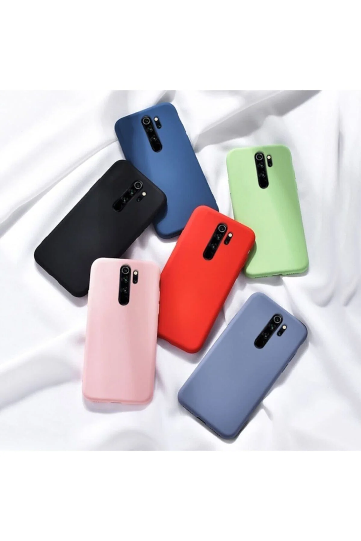 Redmi Note 8 Pro Uyumlu Kılıf Velvet Içi Kadife Lansman Silikon - Logis Görsel 4