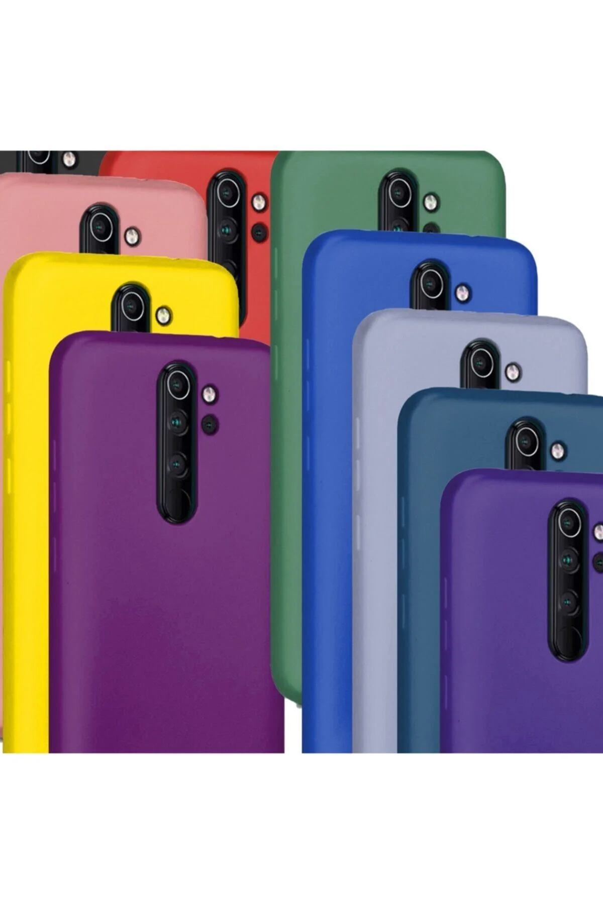 Redmi Note 8 Pro Uyumlu Kılıf Velvet Içi Kadife Lansman Silikon - Logis Görsel 3