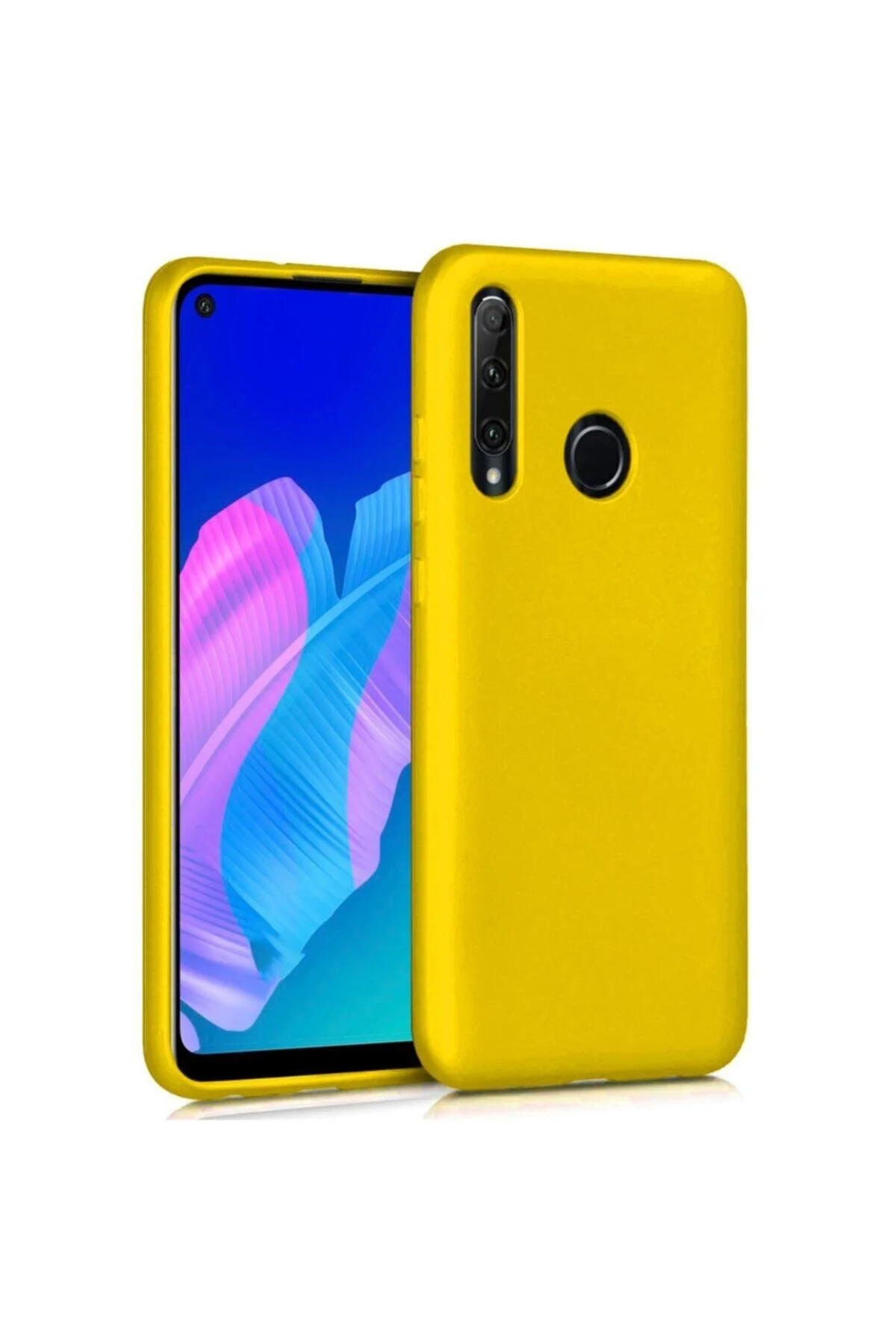 Huawei P40 Lite E Uyumlu Kılıf Liquid Içi Kadife Lansman Velvet Silikon - Logis Görsel 2