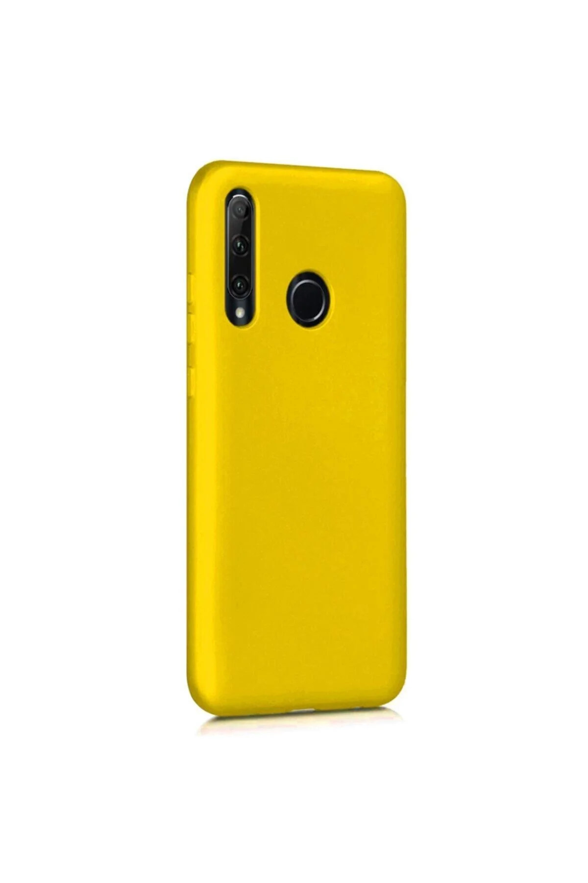 Huawei P40 Lite E Uyumlu Kılıf Liquid Içi Kadife Lansman Velvet Silikon