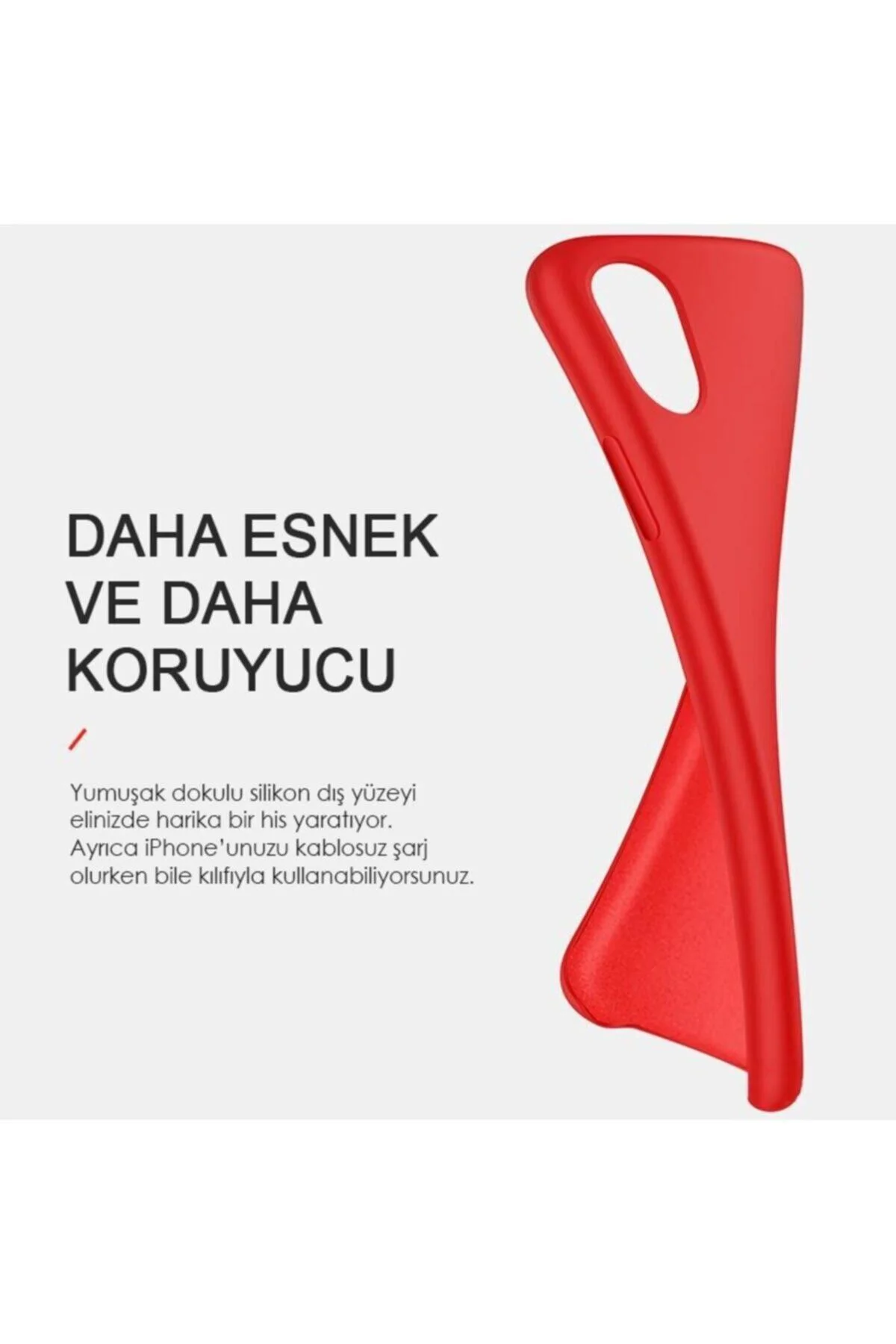 Iphone Se 2020 Uyumlu Kılıf Içi Kadife Silikon Lansman Tam Koruma - Logis Görsel 6