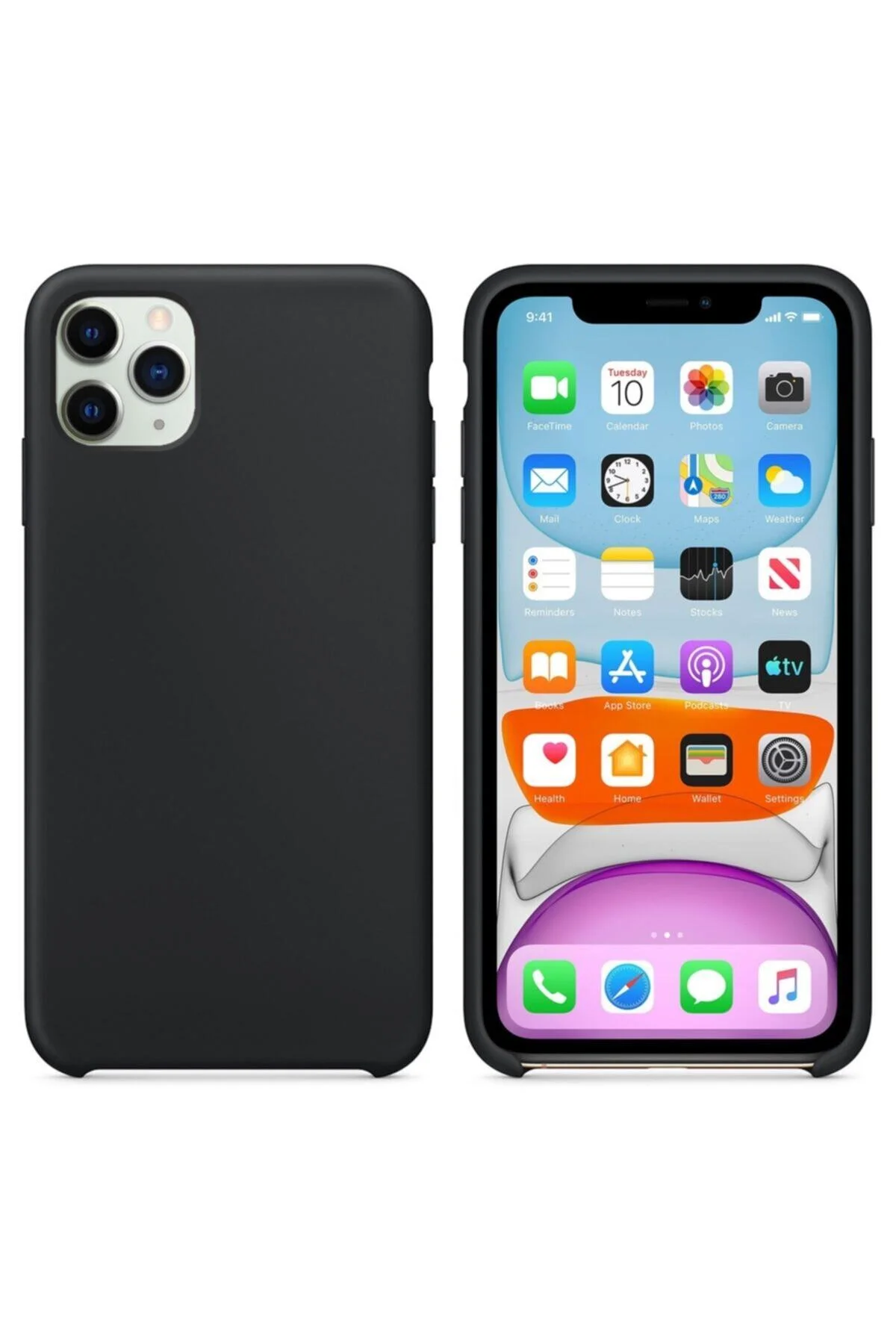 Iphone 12 Pro Max (6.7'') Uyumlu Kılıf, Liquid Lansman Silikon - Logis Görsel 2