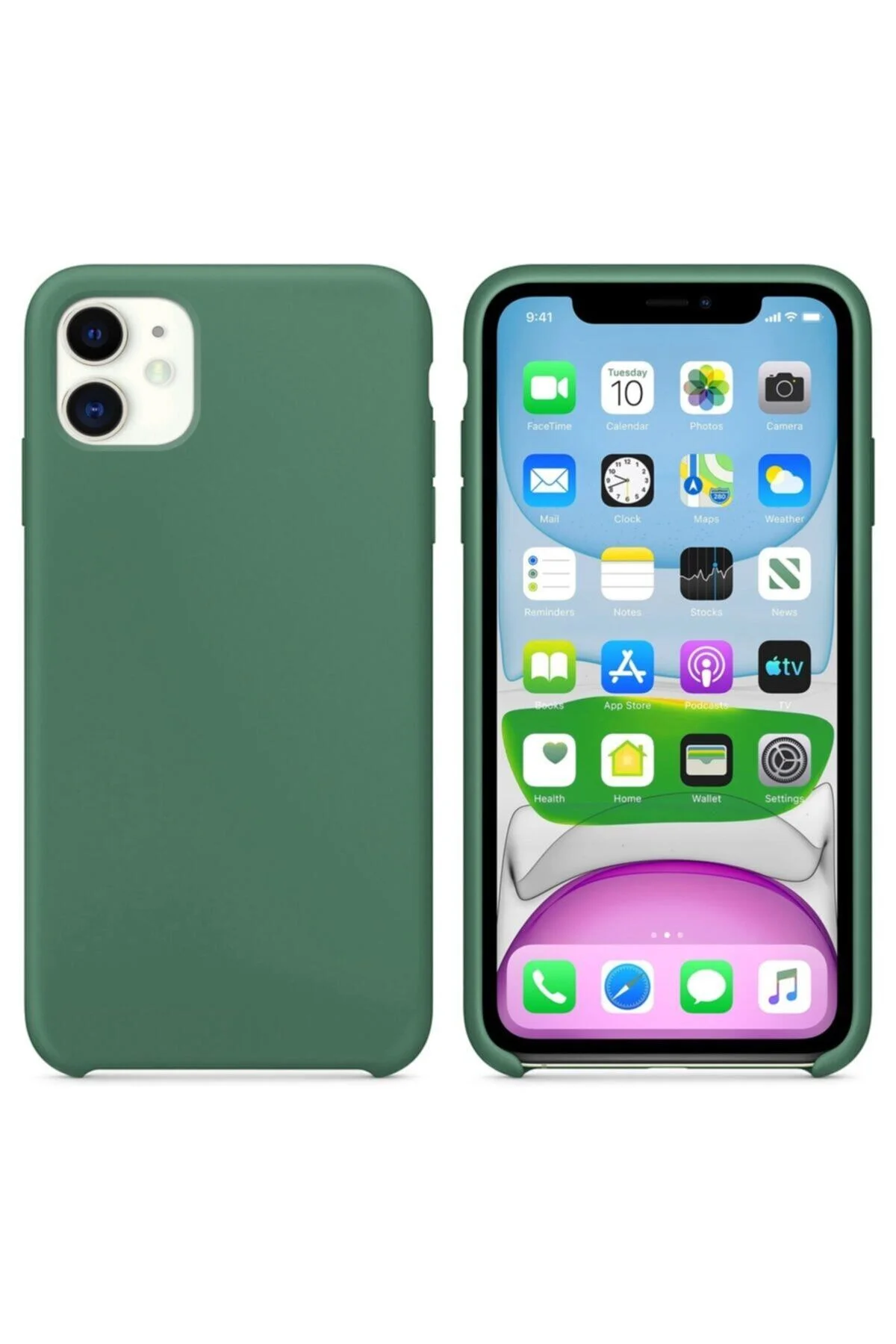 Iphone 12 Uyumlu Kılıf Velvet Içi Kadife Lansman Silikon Kılıf - Logis Görsel 2