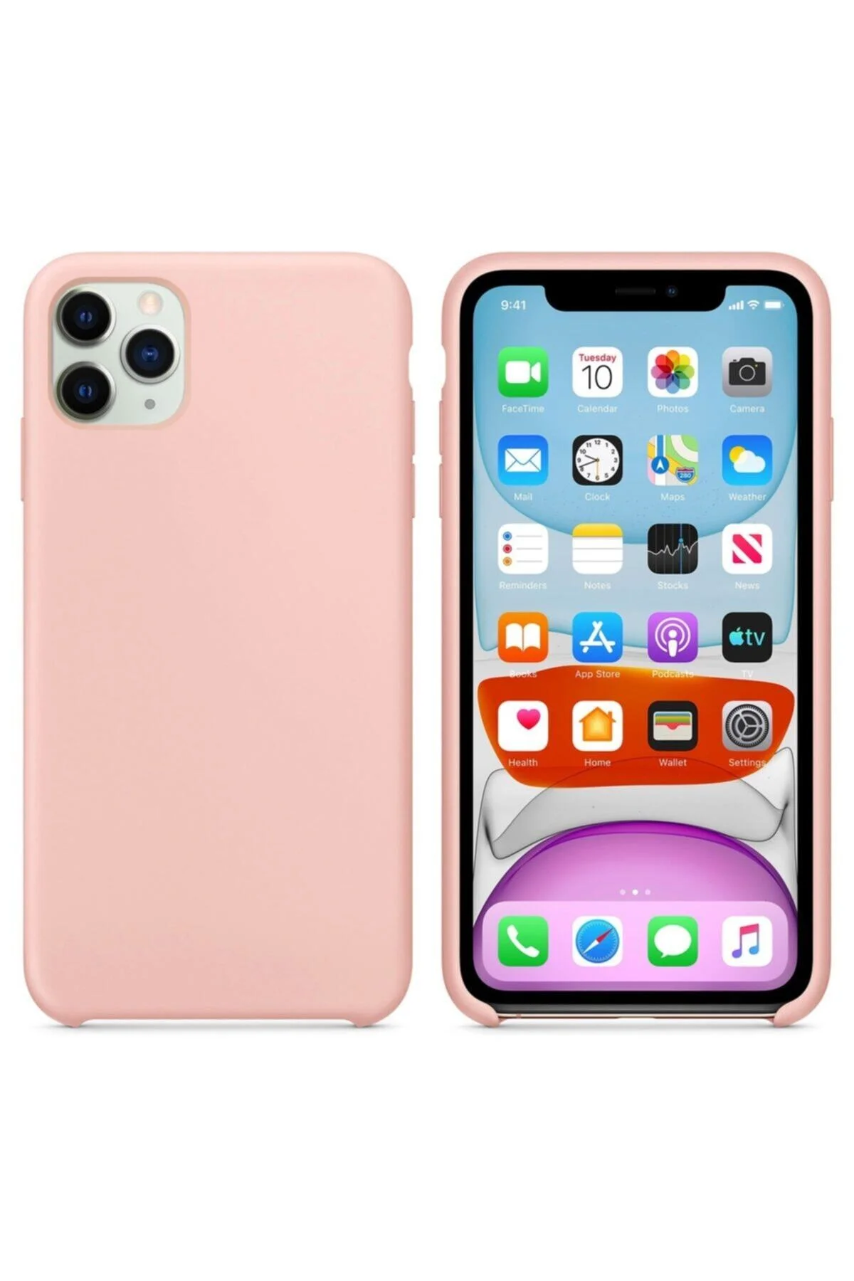 Iphone 12 Pro (6.1'') Uyumlu Kılıf, Liquid Lansman Silikon - Logis Görsel 2