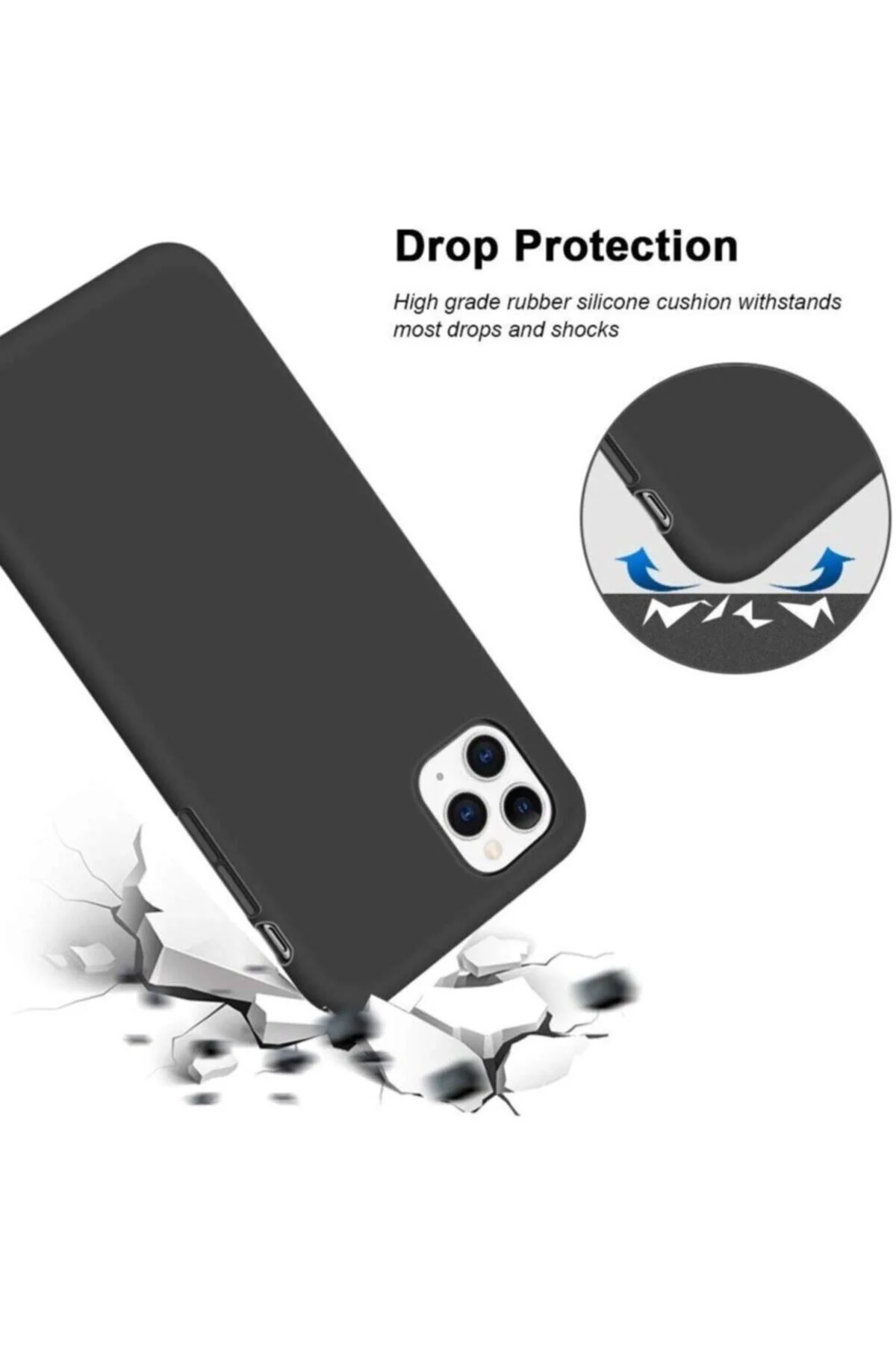 Iphone 12 Pro (6.1'') Uyumlu Kılıf, Liquid Lansman Silikon - Logis Görsel 5