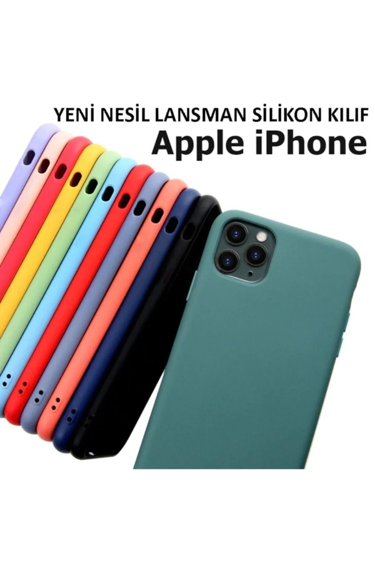 Iphone 12 Pro (6.1'') Uyumlu Kılıf, Liquid Lansman Silikon - Logis Görsel 4