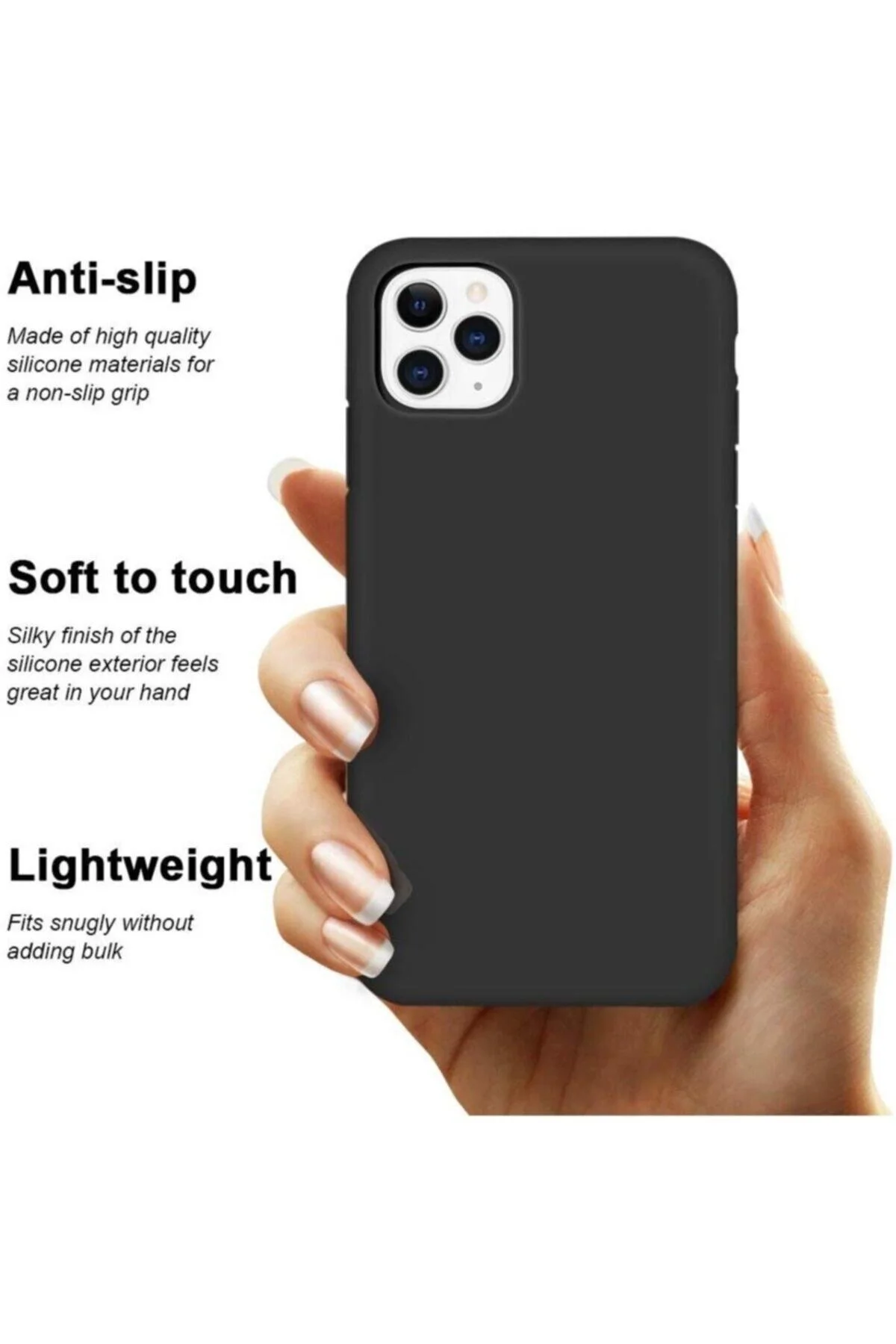 Iphone 12 Pro (6.1'') Uyumlu Kılıf, Liquid Lansman Silikon - Logis Görsel 7