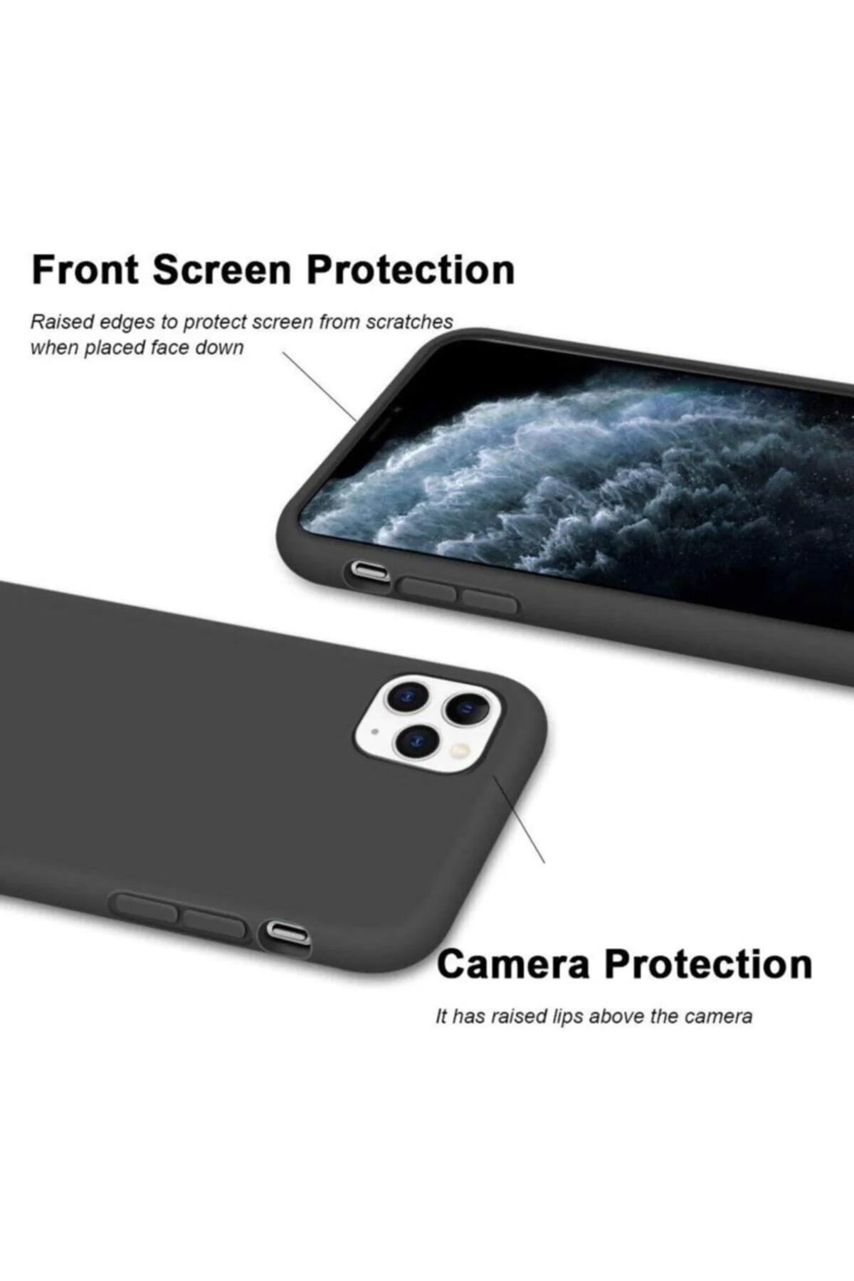 Iphone 12 Pro (6.1'') Uyumlu Kılıf, Liquid Lansman Silikon - Logis Görsel 6
