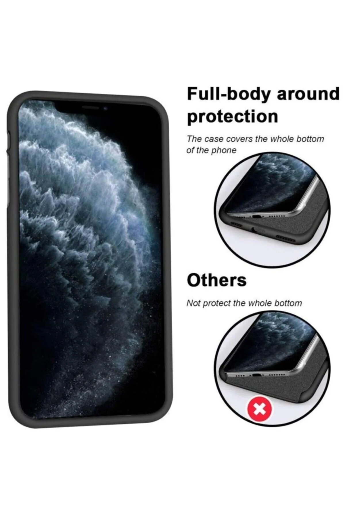 Apple Iphone 12 Pro (6.1'') Uyumlu Kılıf, Liquid Lansman Silikon - Logis Görsel 8
