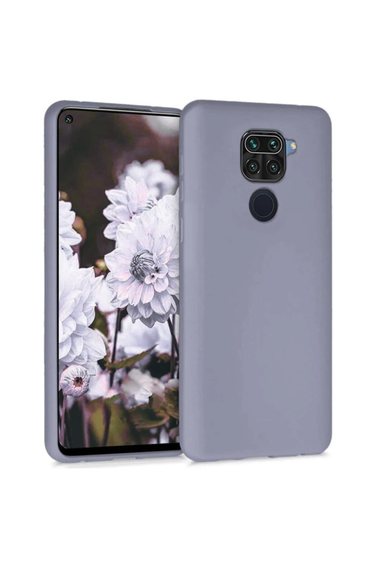 Xiaomi Redmi Note 9 Mor Silikon Kılıf - Logis Görsel 2
