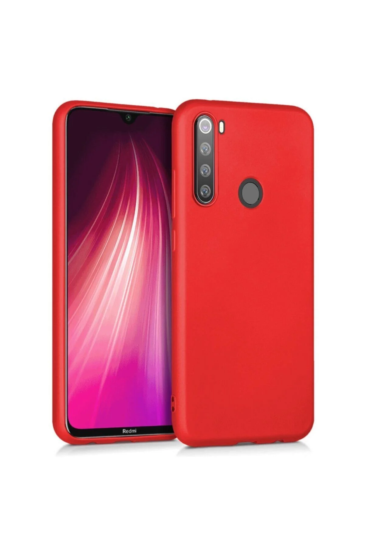 Xiaomi Redmi Note 8 Uyumlu Kılıf Liquid Içi Kadife Tam Koruma Silikon - Logis Görsel 2