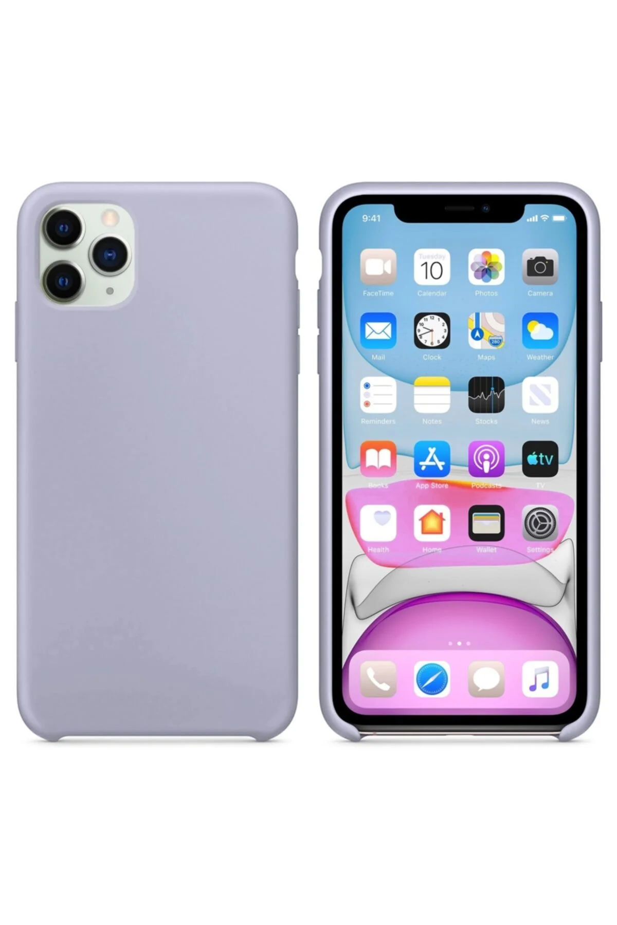 Apple Iphone 11 Pro Max 6.5' Kılıf Liquid Lansman Silikon - Logis Görsel 2