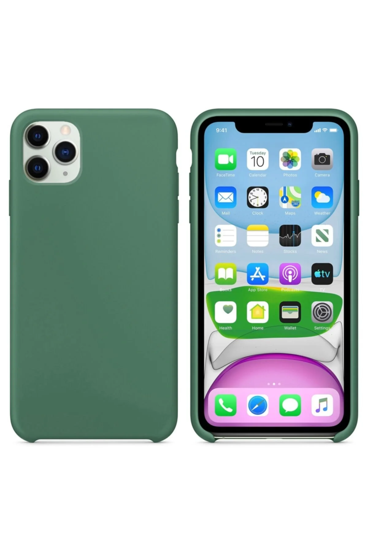 Apple Iphone 11 Pro Kılıf Liquid Lansman Silikon - Logis Görsel 2