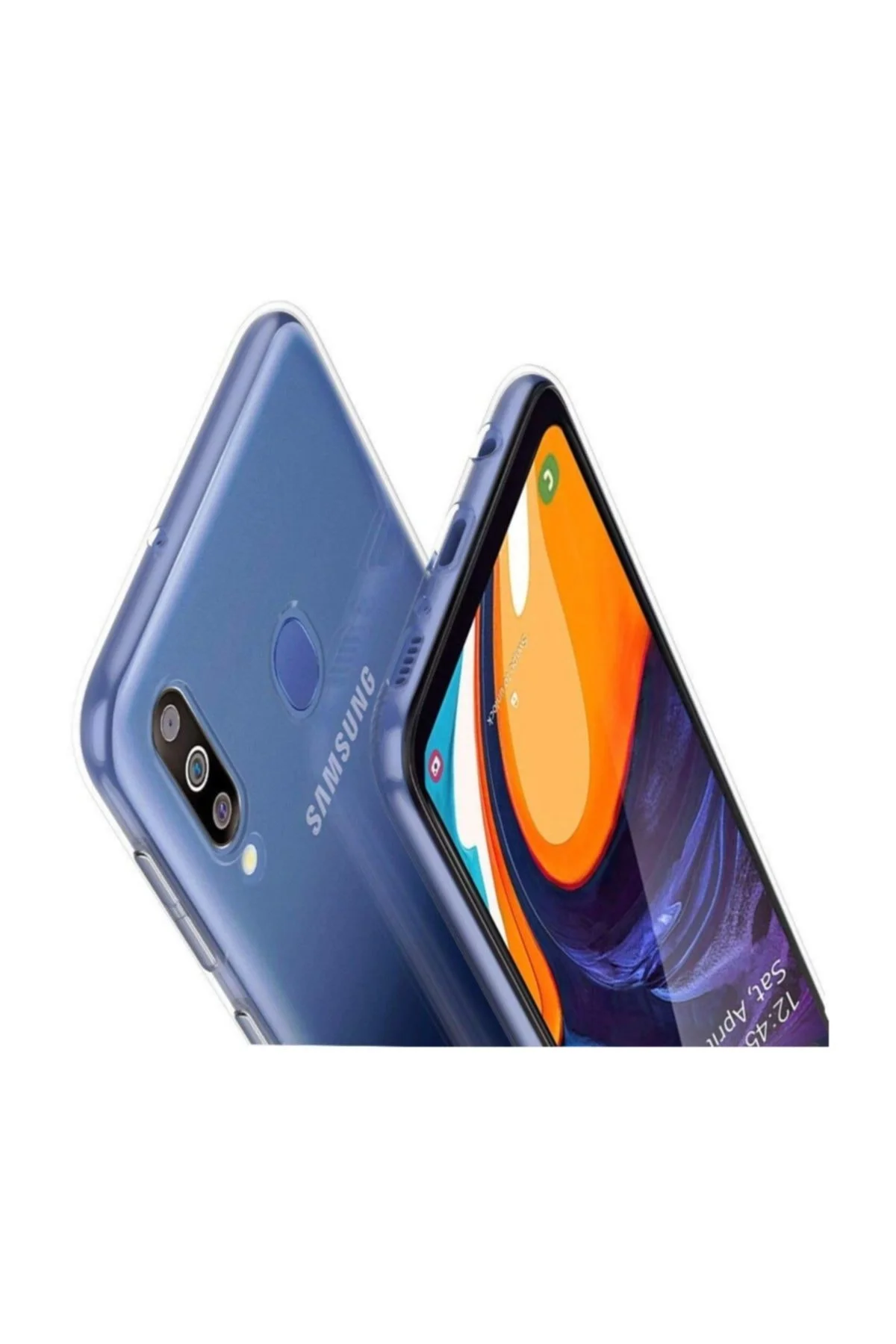 Samsung Galaxy A60 Premium Şeffaf Silikon Kılıf - Logis Görsel 6