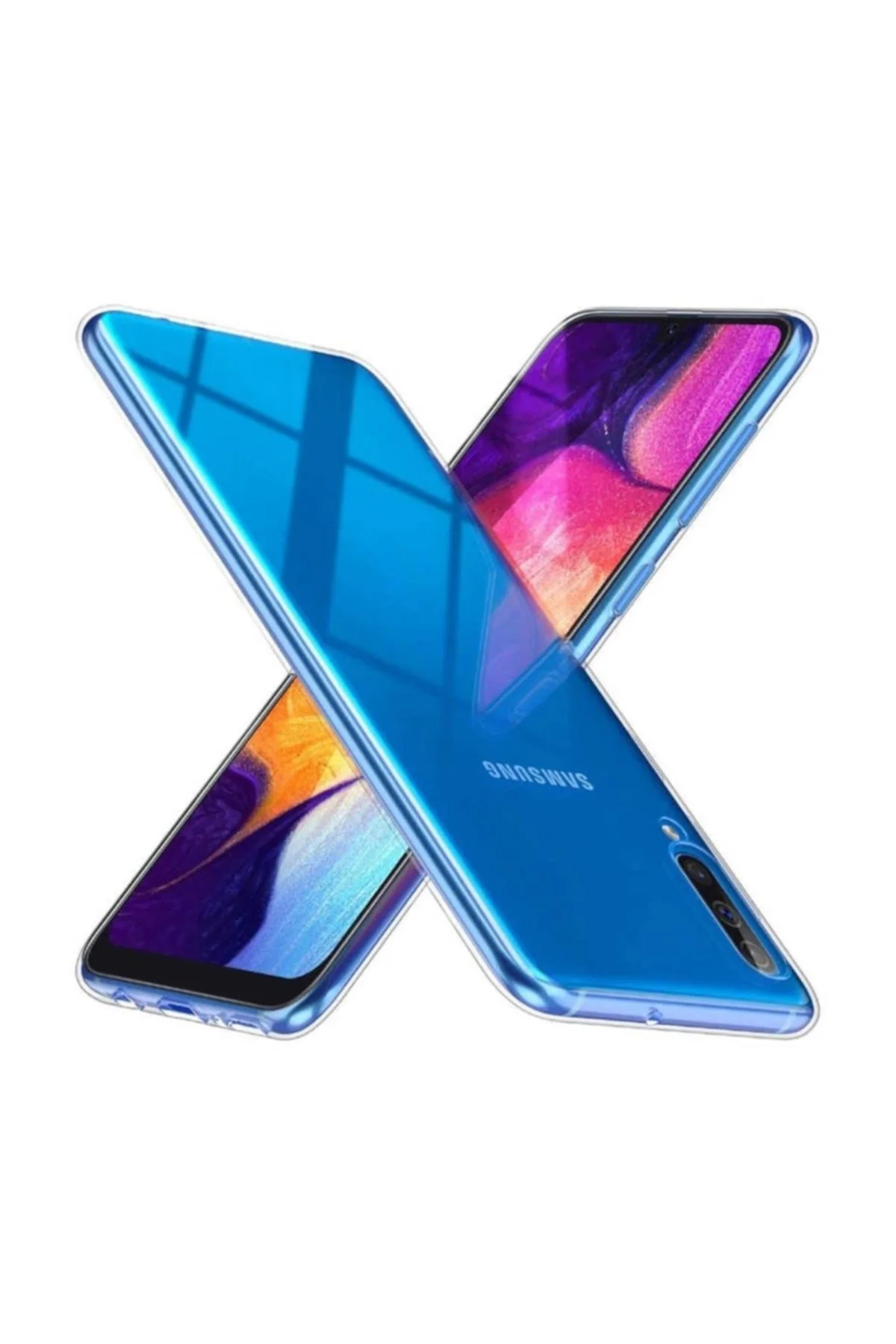 Samsung A30 Şeffaf Silikon Kılıf Ultra Ince 0,20 mm - Logis Görsel 4