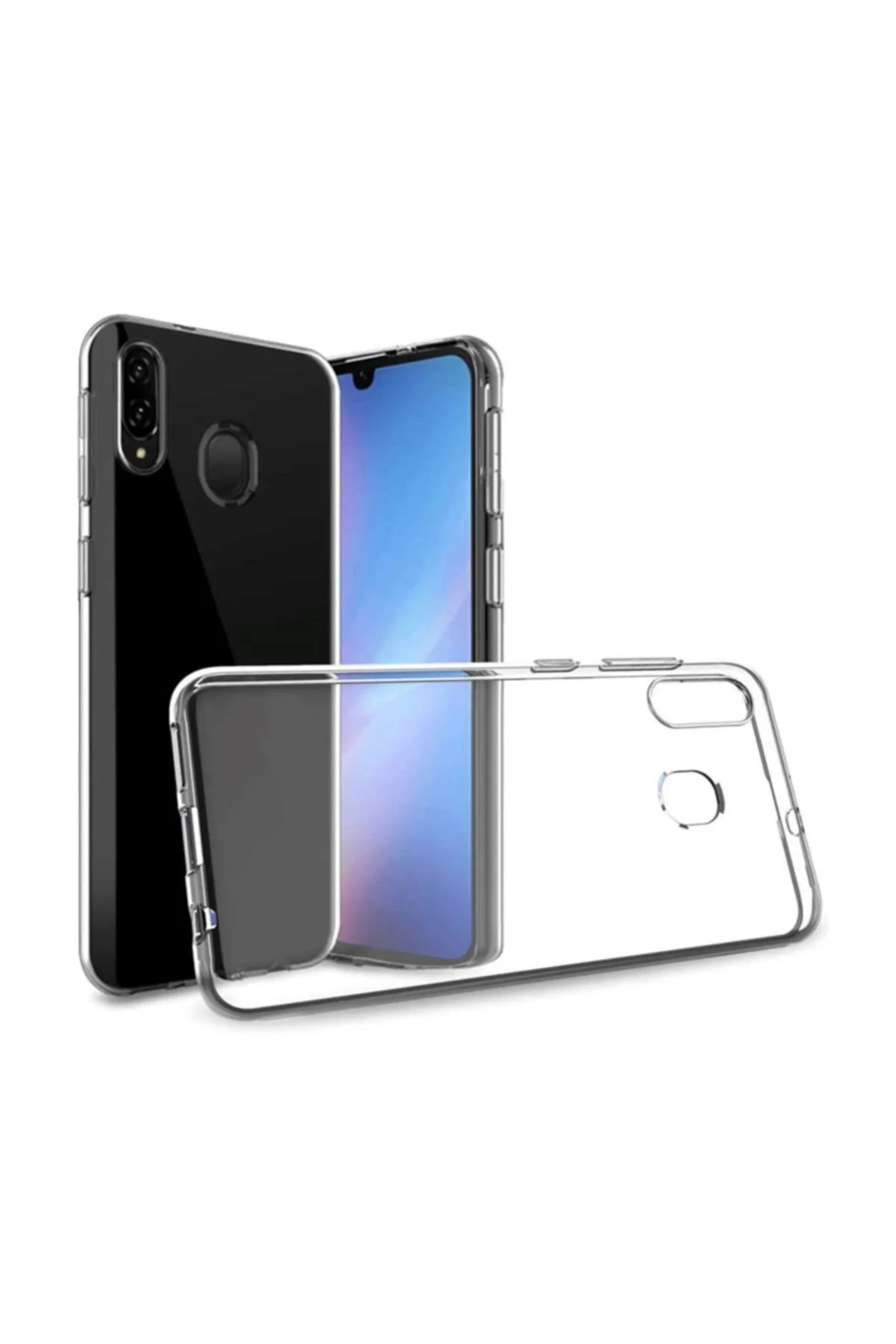 Samsung A20 Şeffaf Silikon Kılıf Ultra Ince 0,20 Mm - Logis Görsel 4