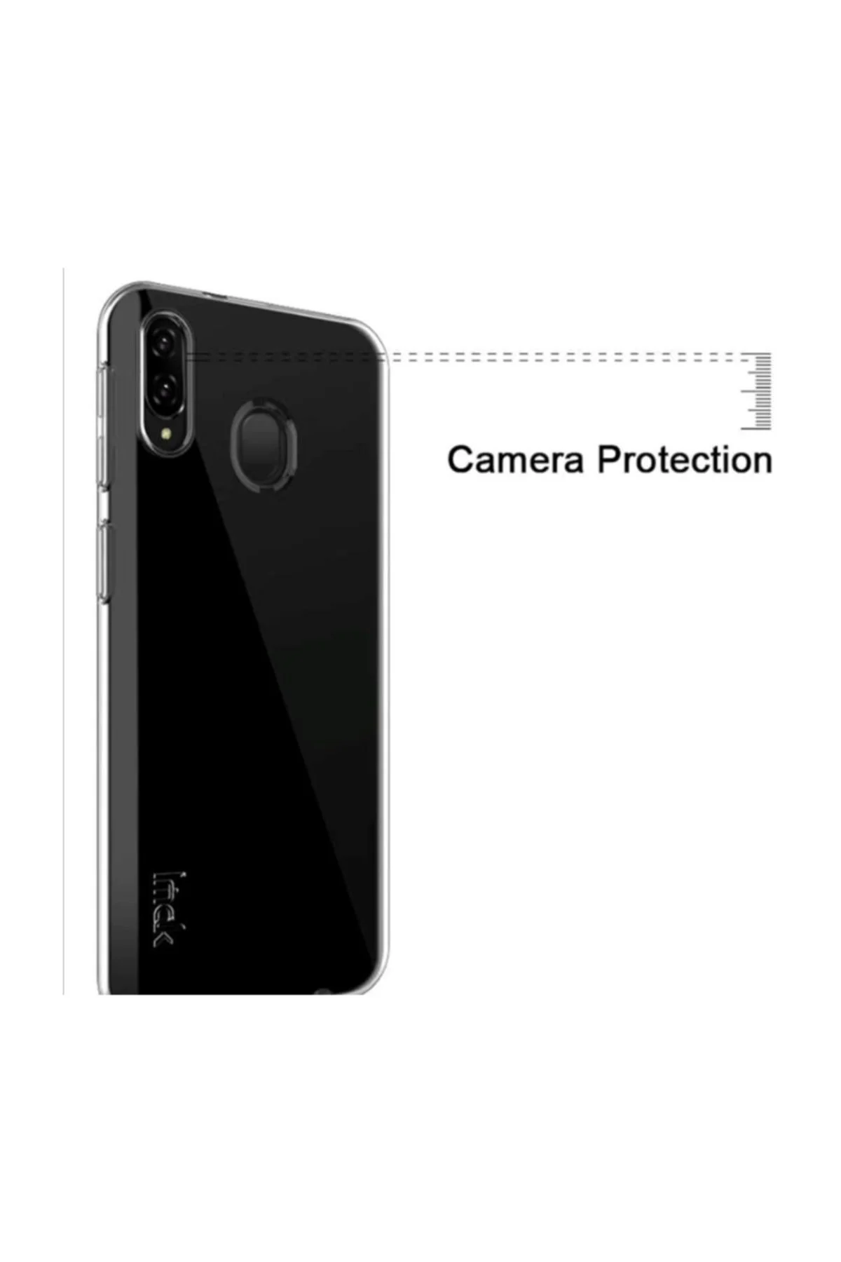 Samsung A20 Şeffaf Silikon Kılıf Ultra Ince 0,20 Mm - Logis Görsel 3