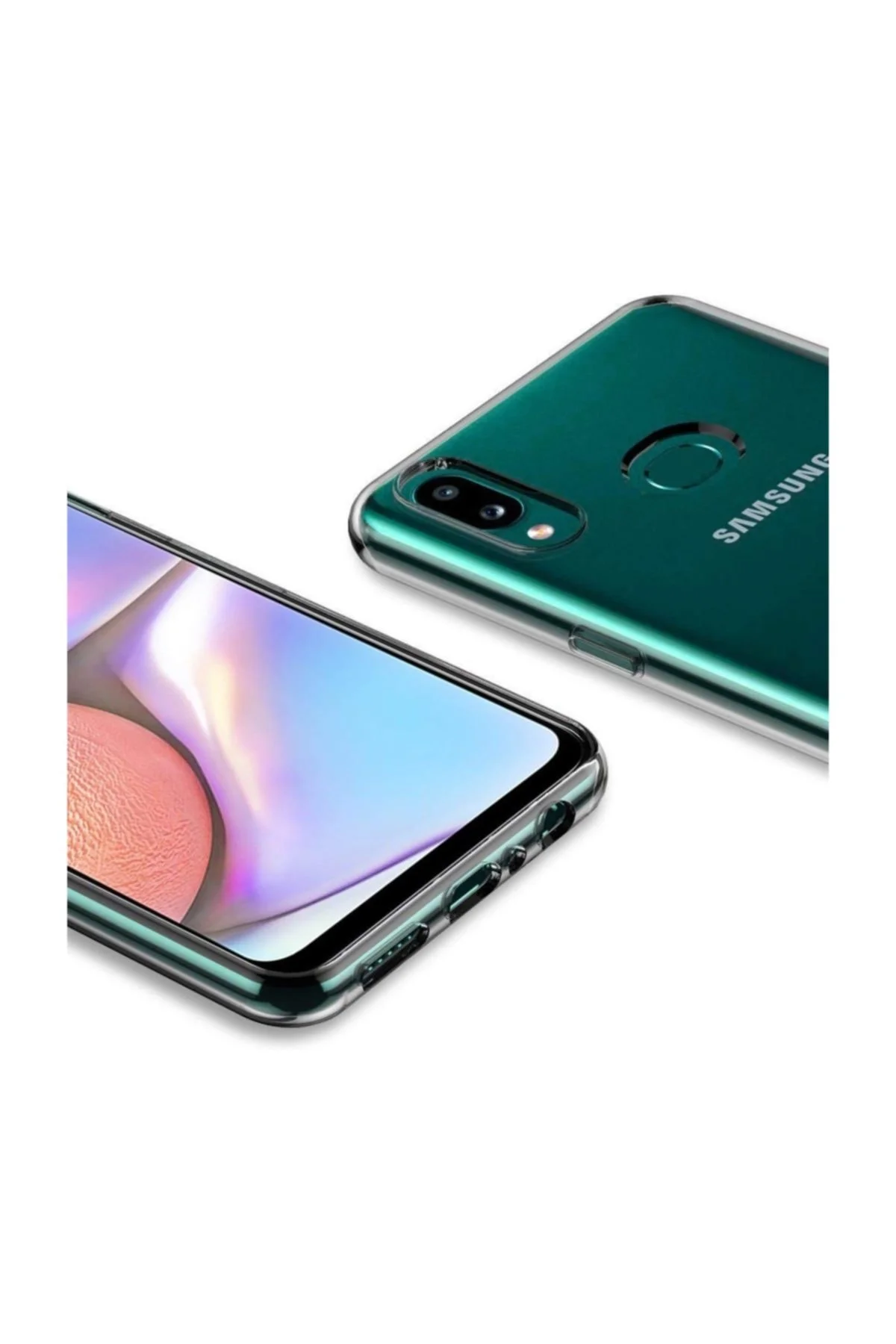 Samsung Galaxy A10s Premium Şeffaf Silikon Kılıf - Logis Görsel 2