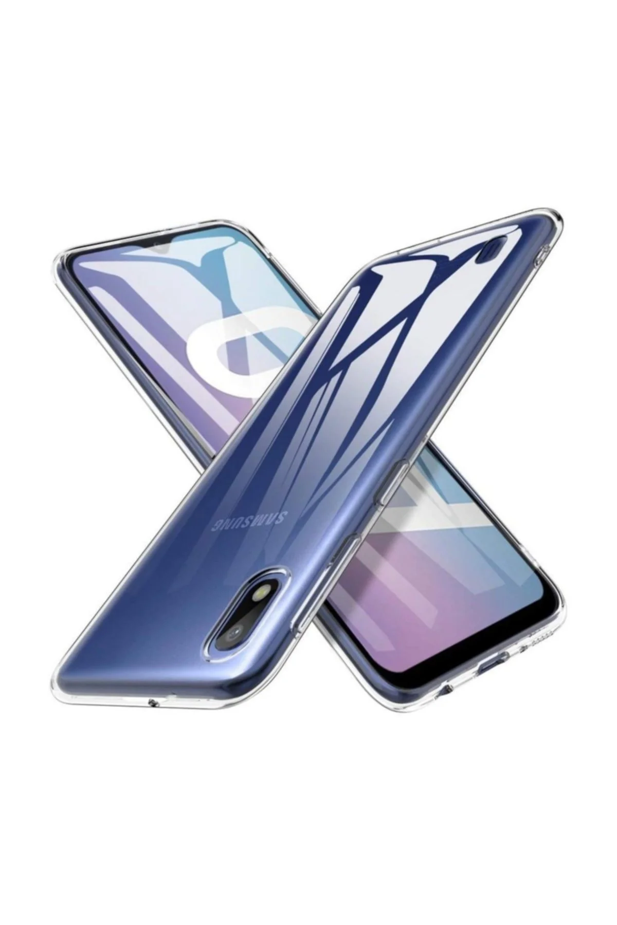 Samsung Galaxy A10 Kılıf Toz Korumalı Tıpalı 1.5mm Şeffaf Silikon Kılıf - Logis Görsel 6