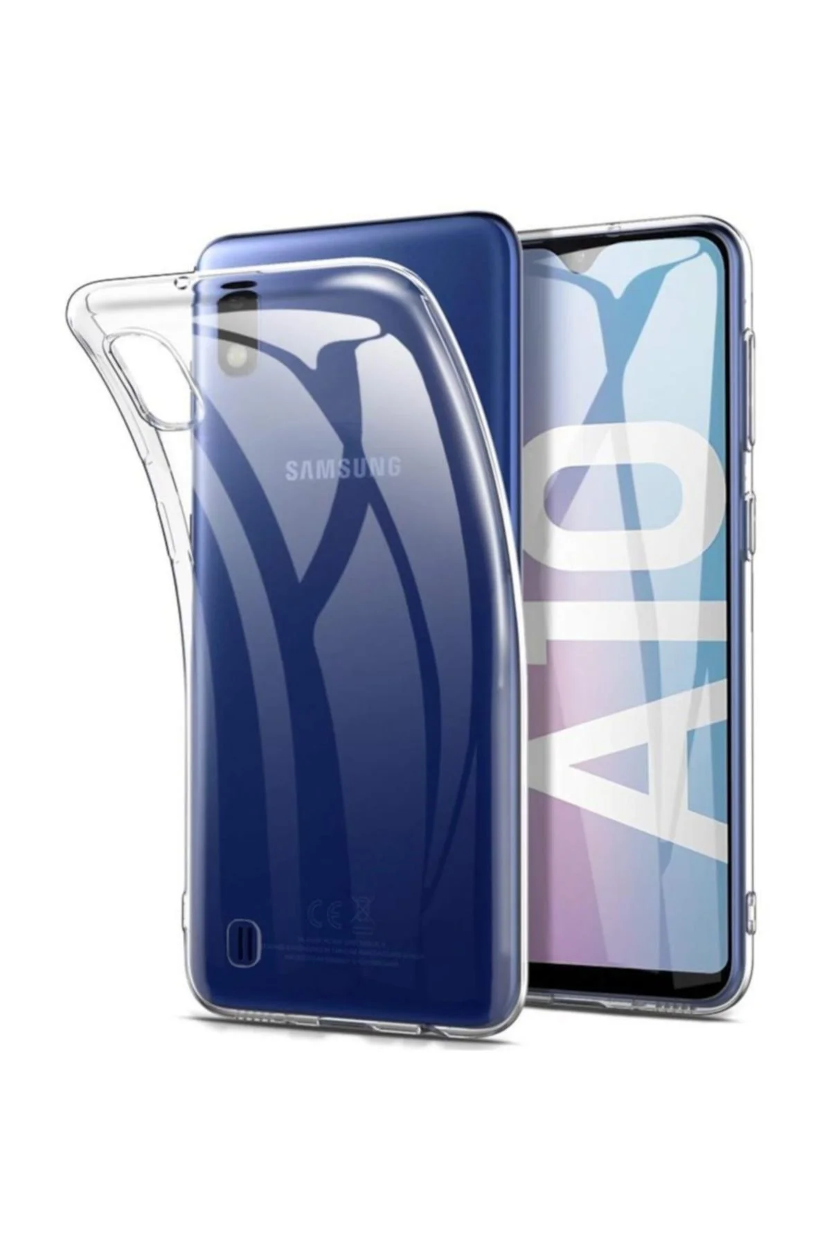 Samsung Galaxy A10 Kılıf Toz Korumalı Tıpalı 1.5mm Şeffaf Silikon Kılıf - Logis Görsel 5