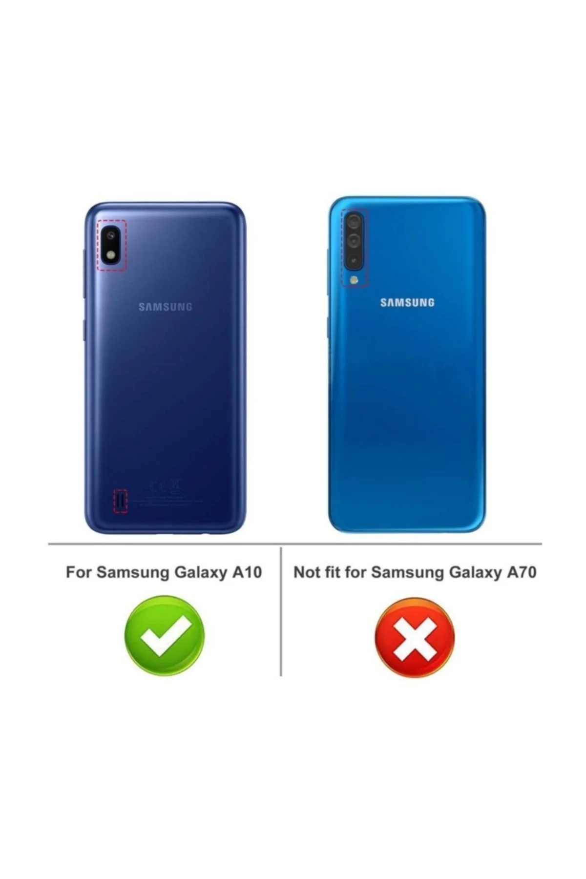 Samsung Galaxy A10 Kılıf Toz Korumalı Tıpalı 1.5mm Şeffaf Silikon Kılıf - Logis Görsel 2