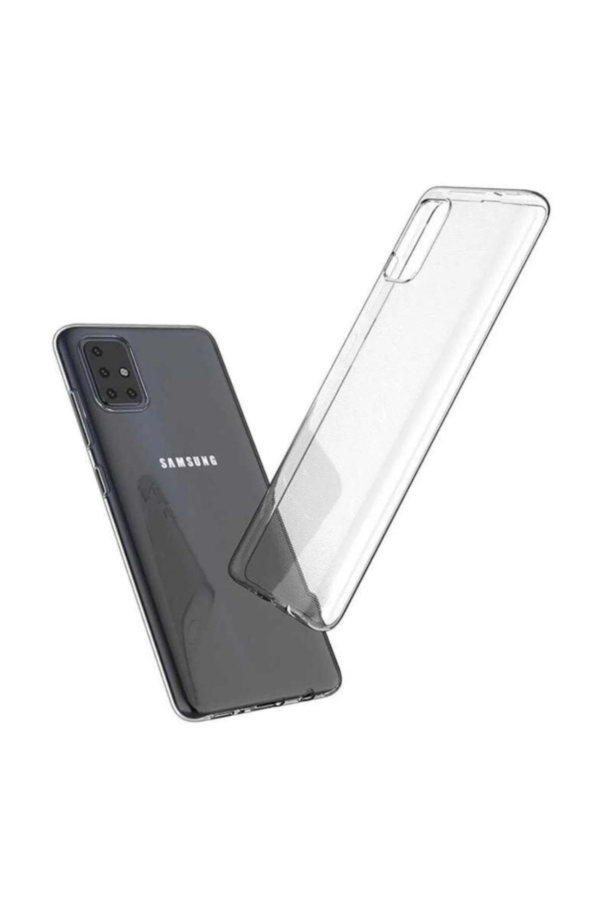 Samsung Galaxy A51 Kaliteli Şeffaf Süper Silikon Kılıf - Logis Görsel 3