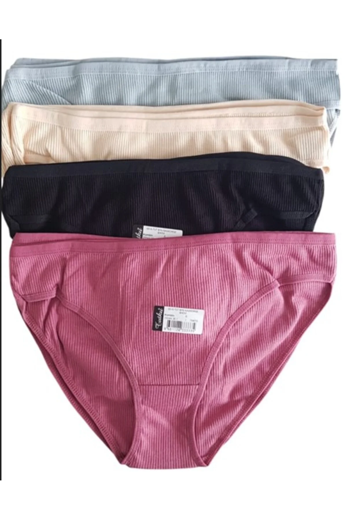 12 'li Kaşkorse Bikini Külot Kombin 0510 6 No - Tutku Görsel 3