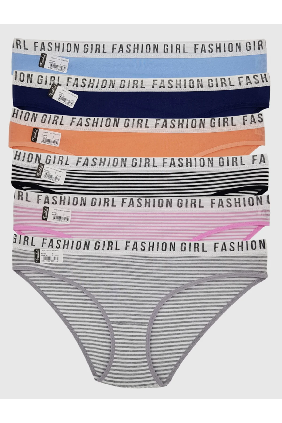 12 'li Hera Fashion Girl Bikini Külot Kombin - Tutku Görsel 4