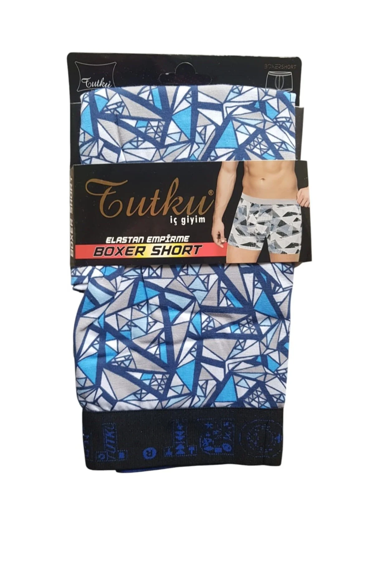 Erkek Elas EMP Spor Boxer 6'lı Kombin - Tutku Görsel 4