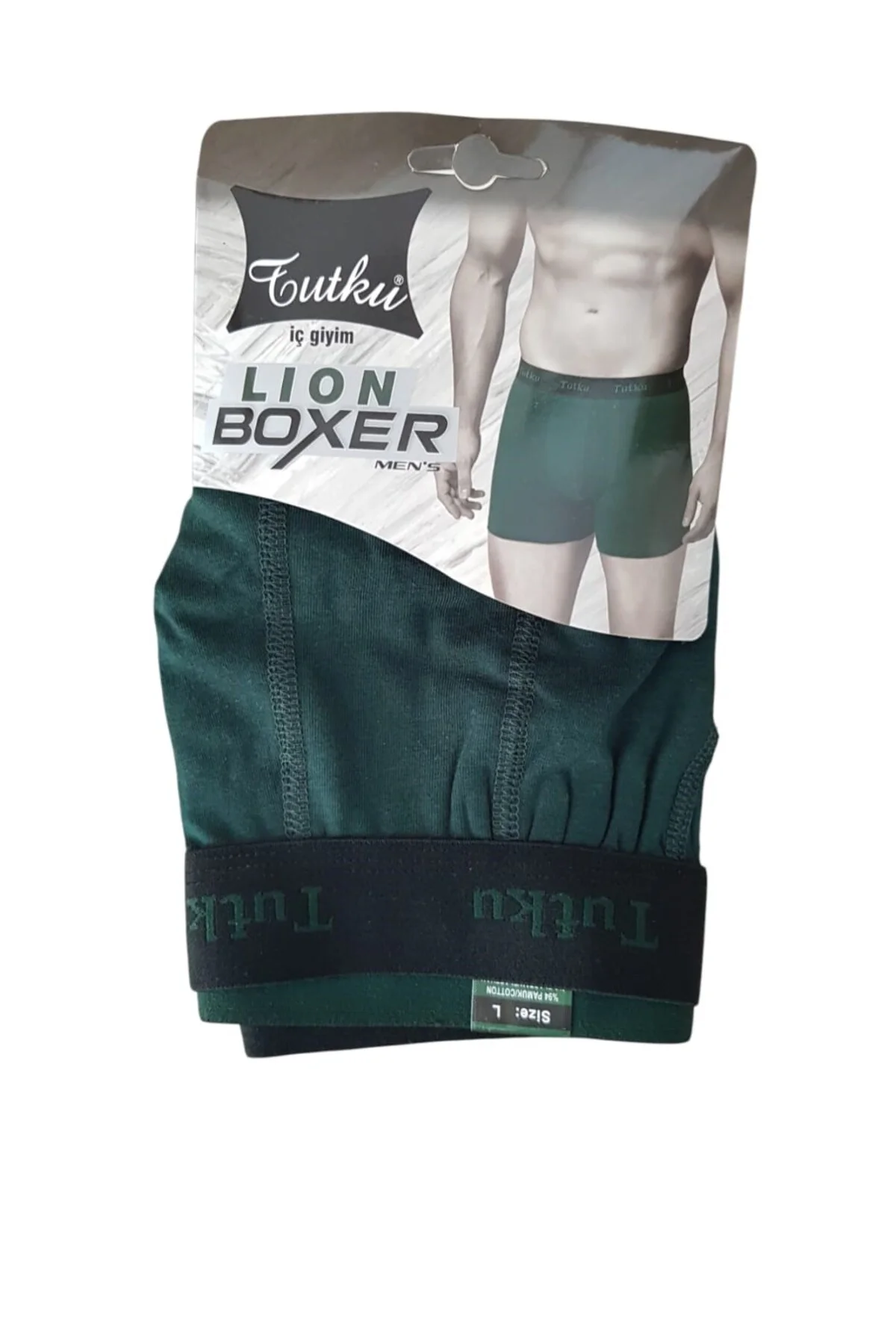 Erkek LION Spor Boxer 6'lı 0123 Kombin - Tutku Görsel 4