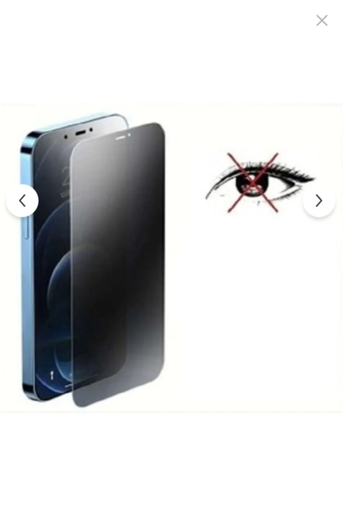 Apple iPhone 15 Plus Prıvacy Mat Seramik Ekran Koruyucu - Logis Görsel 2
