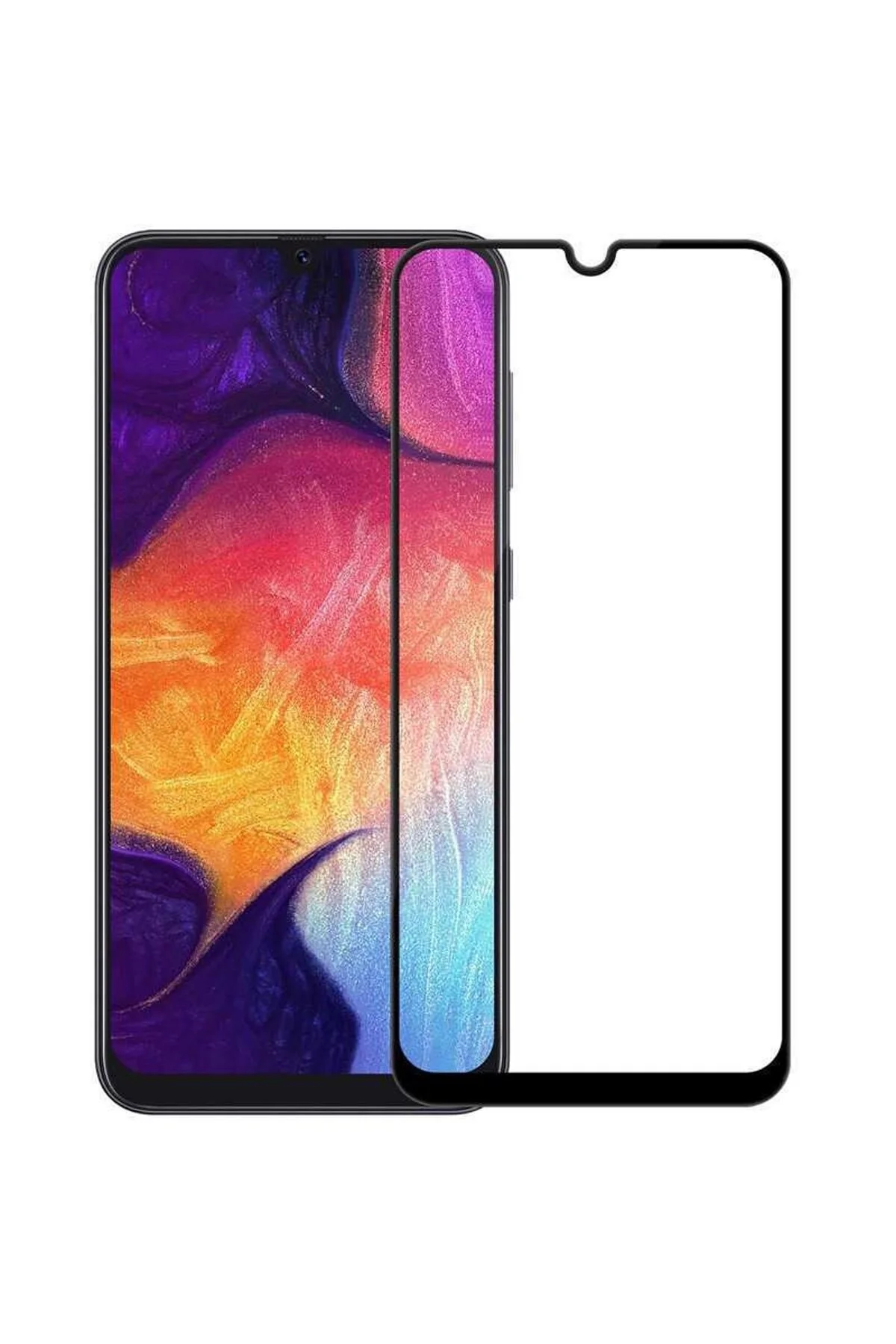 Samsung M31 9D Mat Seramik Tam Kaplayan Ekran Koruyucu Cam - Logis Görsel 2