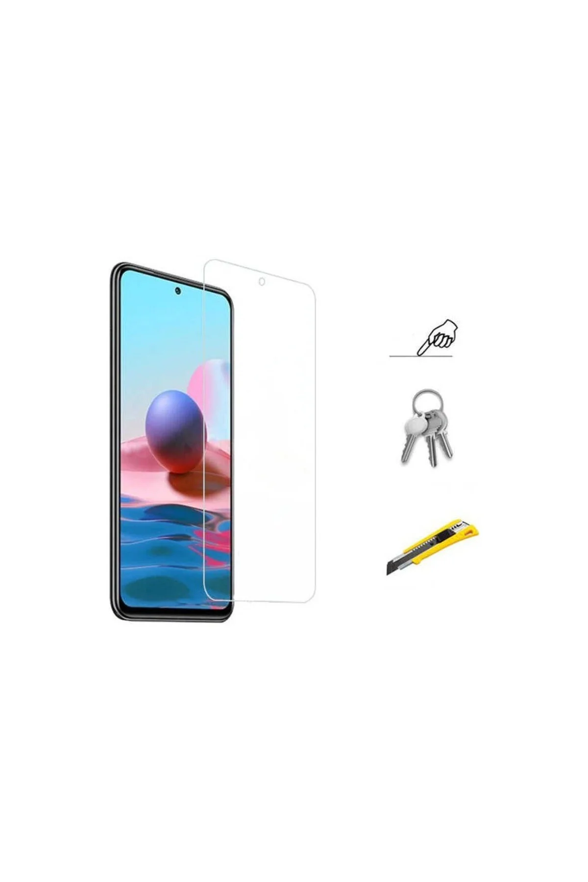 Samsung A73 9D Mat Seramik Tam Kaplayan Ekran Koruyucu Cam - Logis Görsel 5