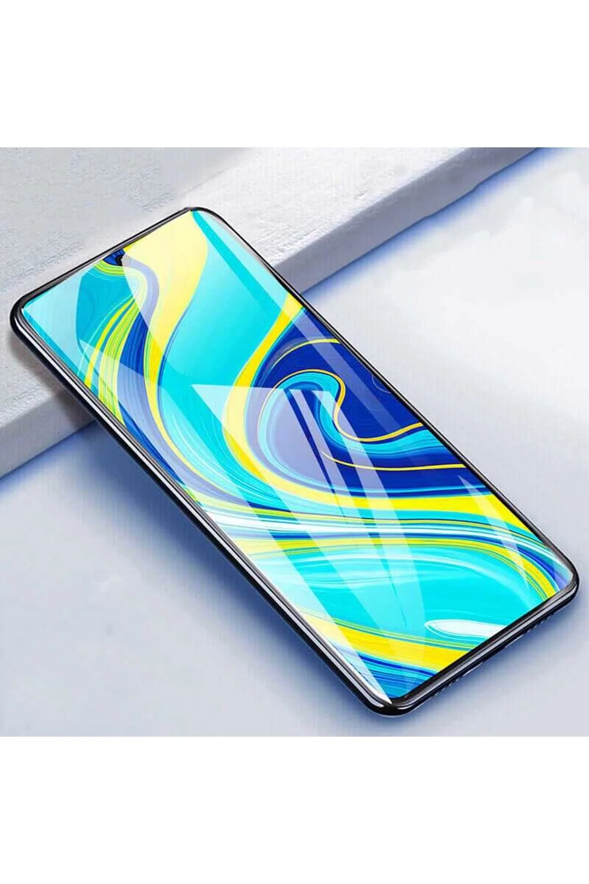 Xiaomi Poco X3 9D Mat Seramik Tam Kaplayan Ekran Koruyucu Cam - Logis Görsel 2