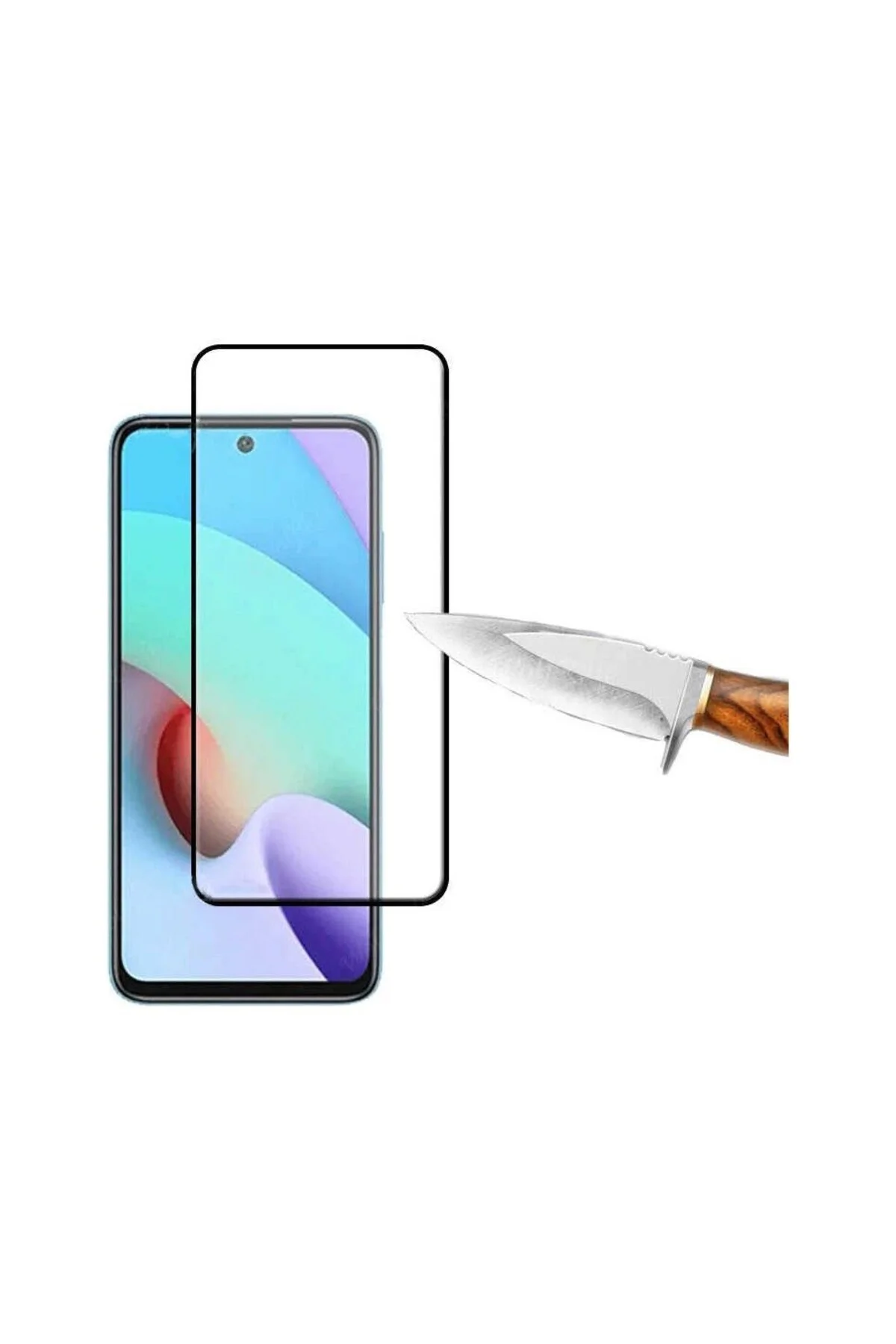 Mi 11 Lite 9D Mat Seramik Tam Kaplayan Ekran Koruyucu Cam - Logis Görsel 4
