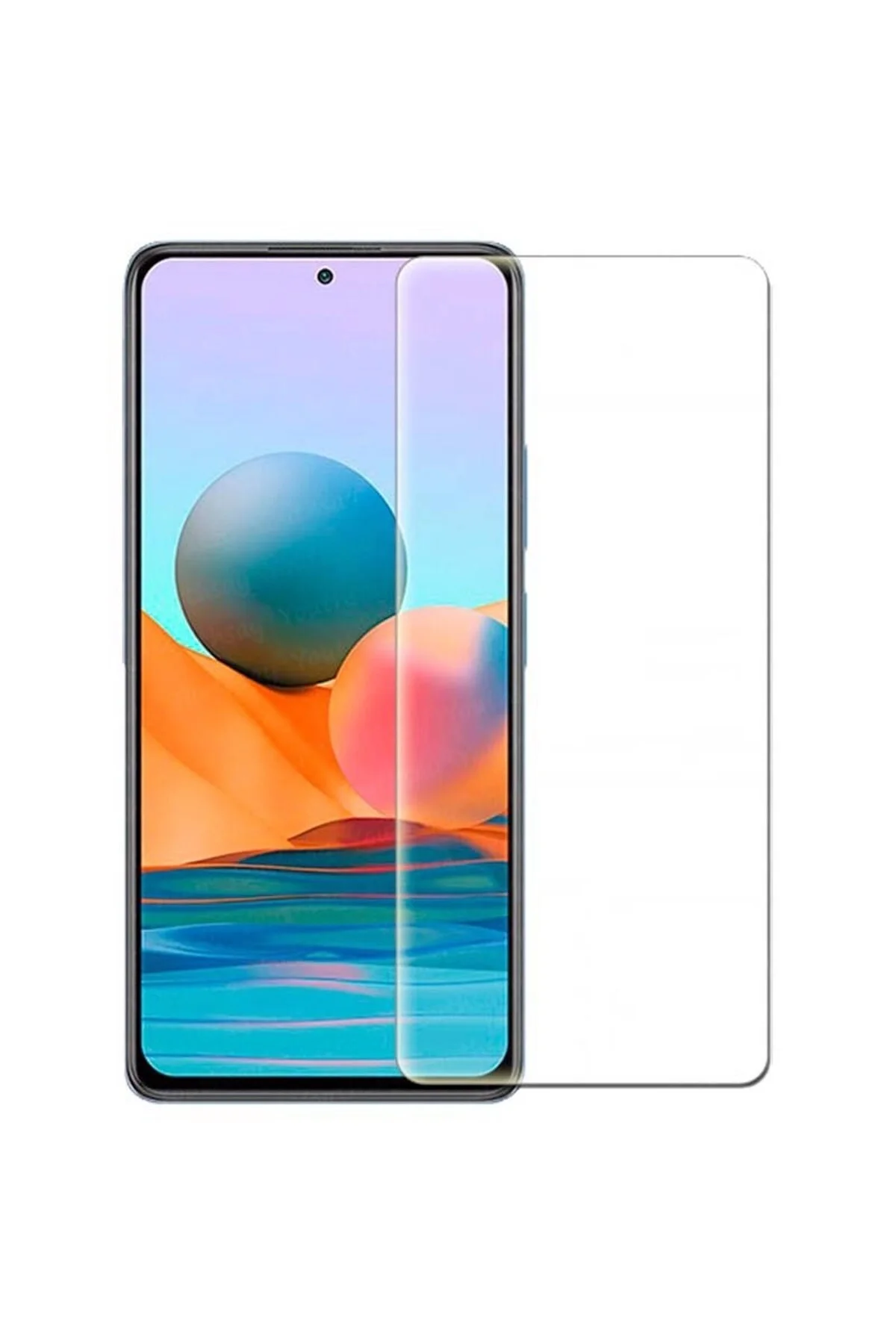 Redmi 10A 9D Mat Seramik Tam Kaplayan Ekran Koruyucu Cam - Logis Görsel 3