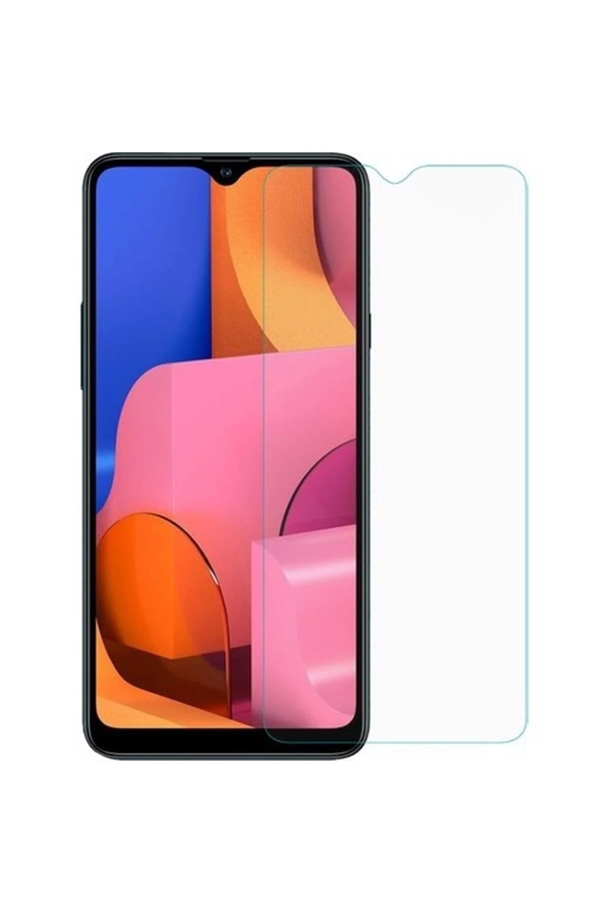 Samsung A02S 9D Mat Seramik Tam Kaplayan Ekran Koruyucu Cam