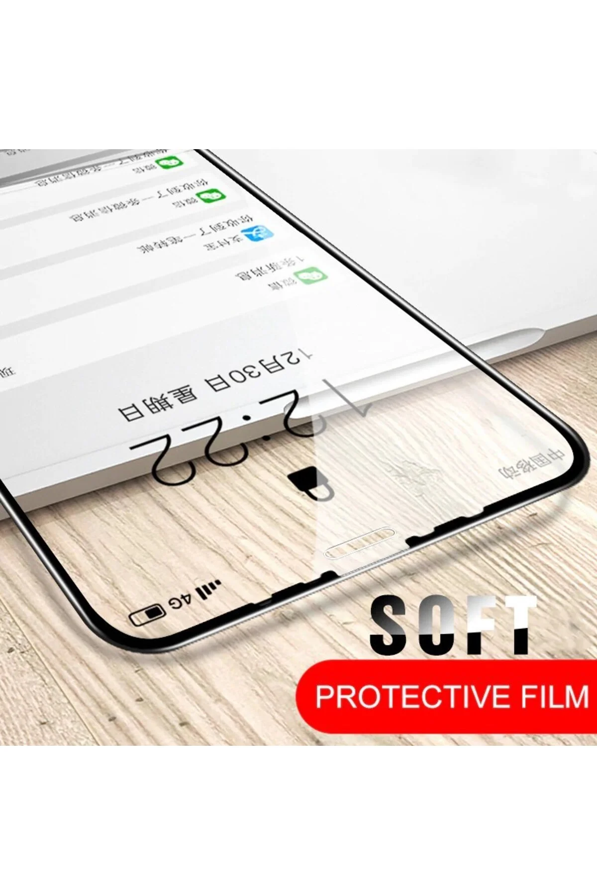 İphone 13 Pro Max 9D Seramik Tam Kaplayan Ekran Koruyucu Cam - Logis Görsel 8