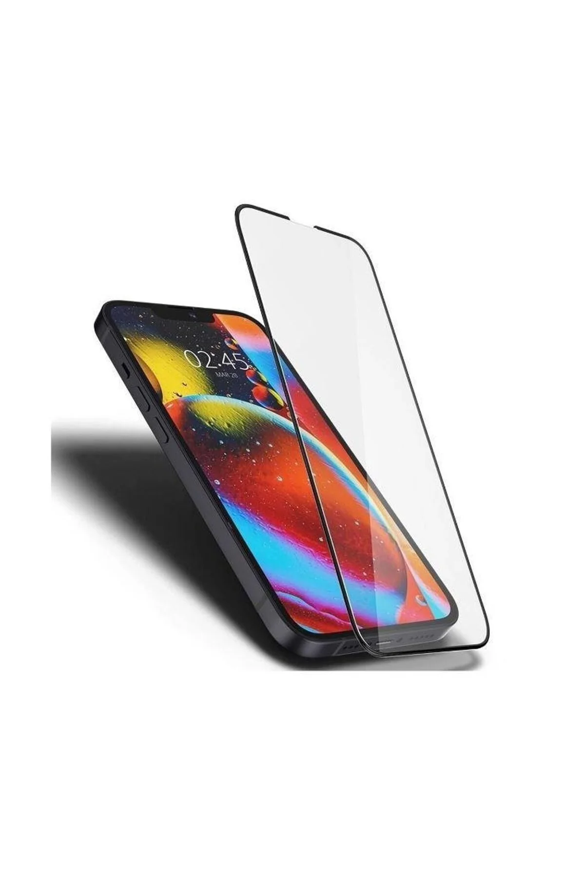 İphone 13 Pro Max 9D Seramik Tam Kaplayan Ekran Koruyucu Cam - Logis Görsel 4