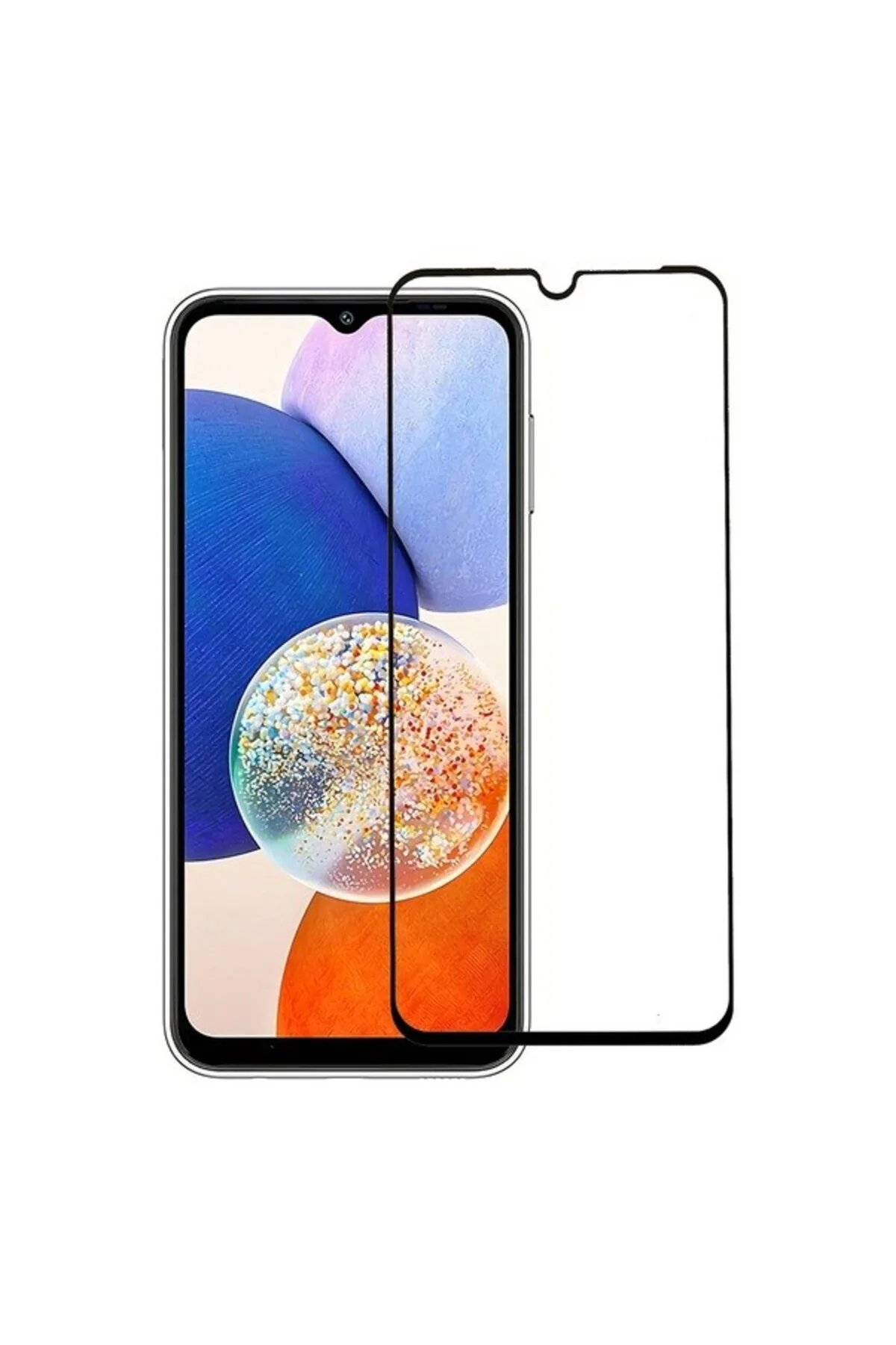 Samsung A14 9D Seramik Tam Kaplayan Ekran Koruyucu Cam - Logis Görsel 3