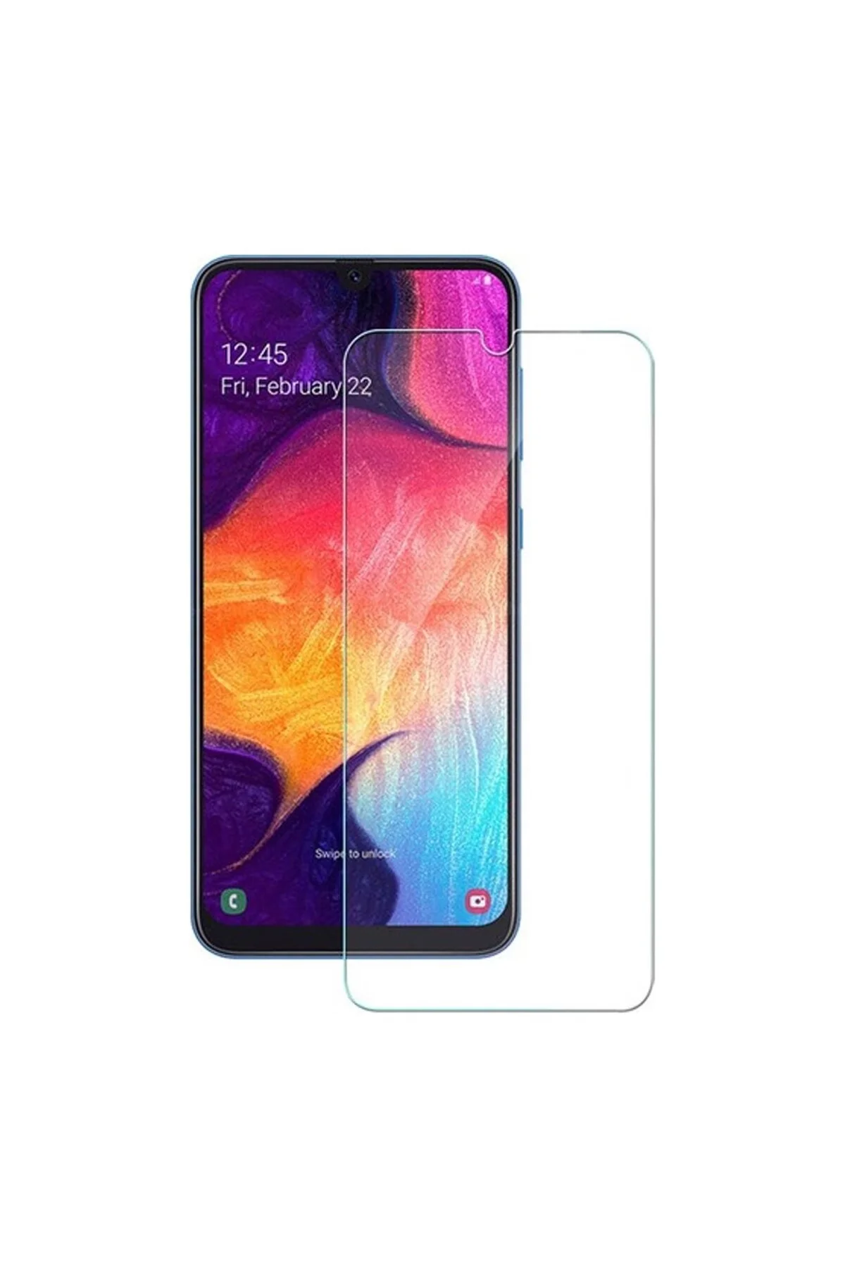 Samsung A10 9D Mat Seramik Tam Kaplayan Ekran Koruyucu Cam