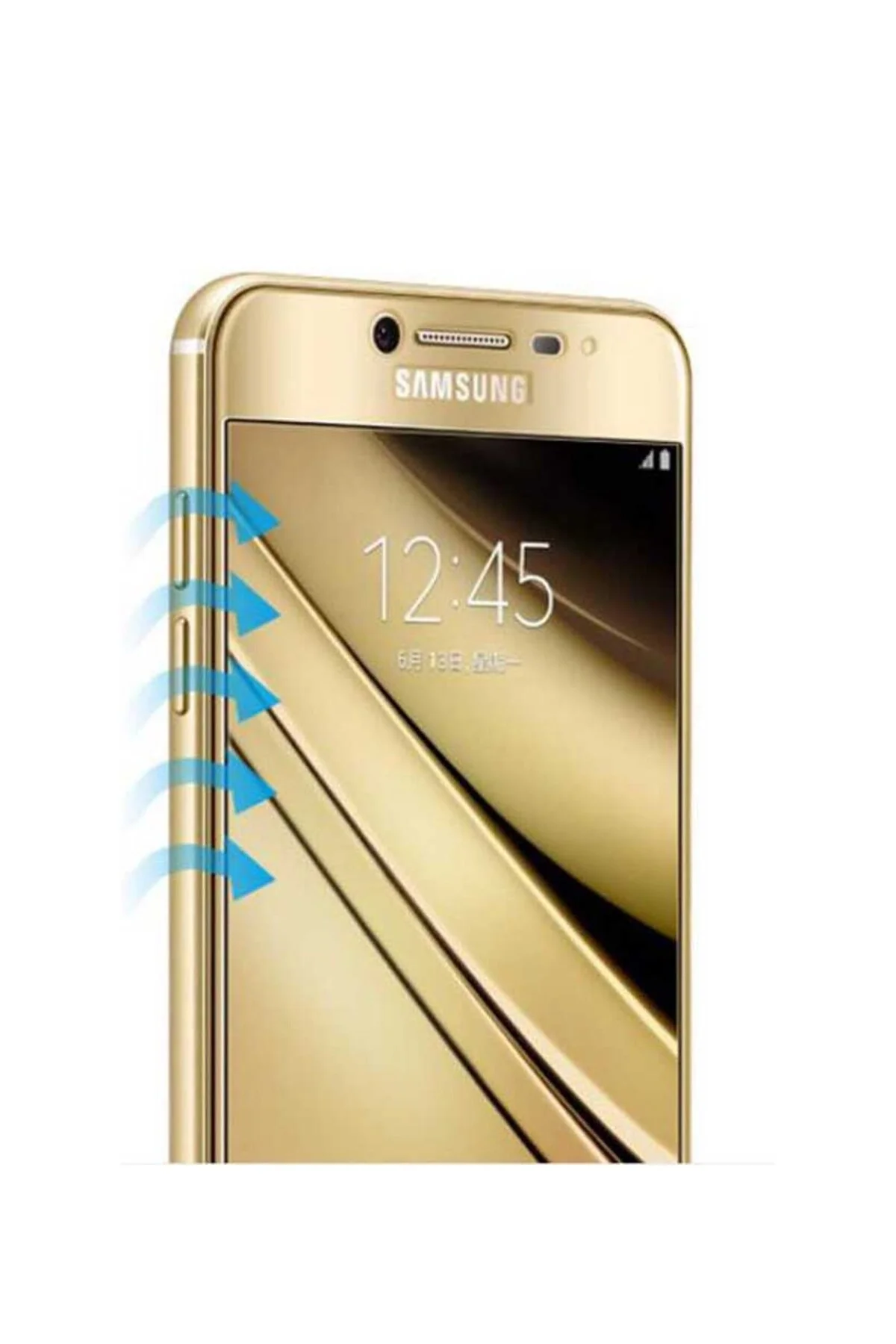 Samsung J7 Prime 9D Parlak Seramik Tam Kaplayan Ekran Koruyucu Cam - Logis Görsel 3