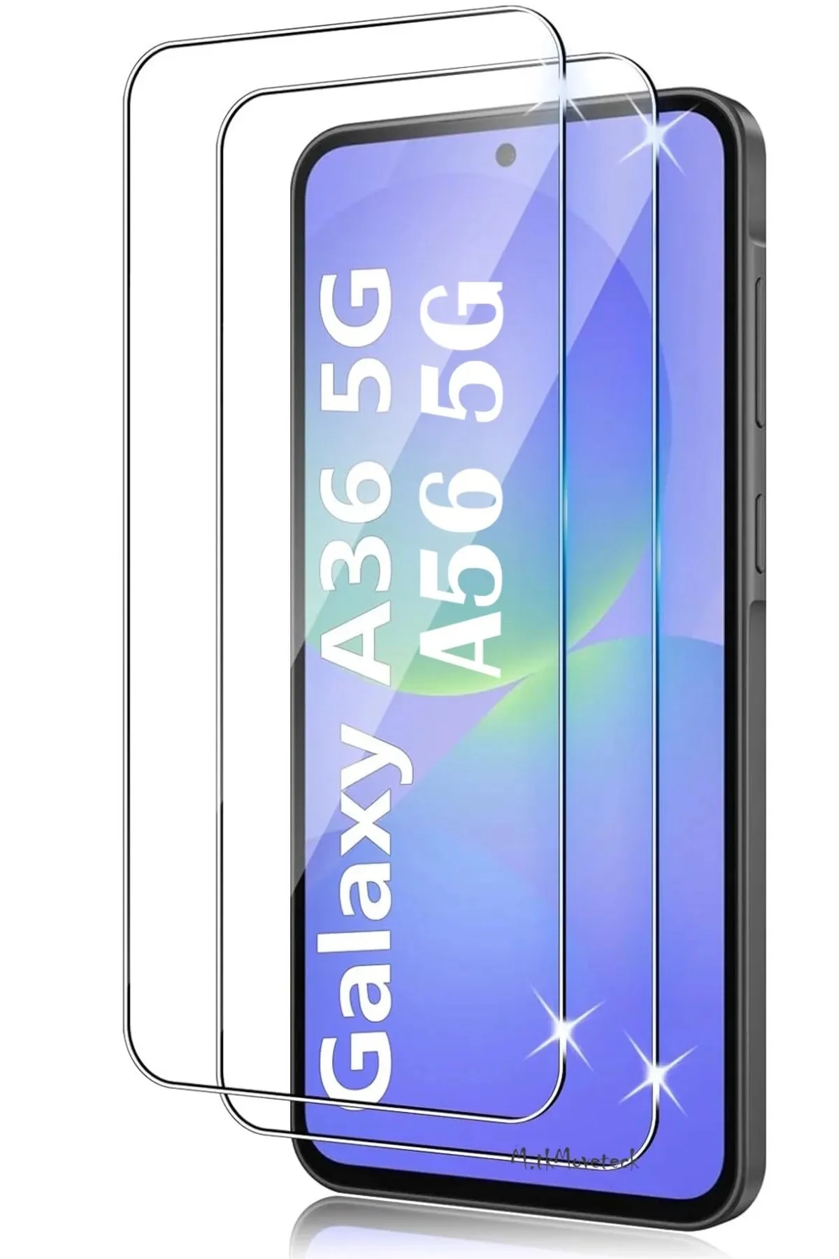 Samsung Galaxy A36 Tam Kaplayan 5d Antistatik Ekran Koruyucu Cam - Logis Görsel 2
